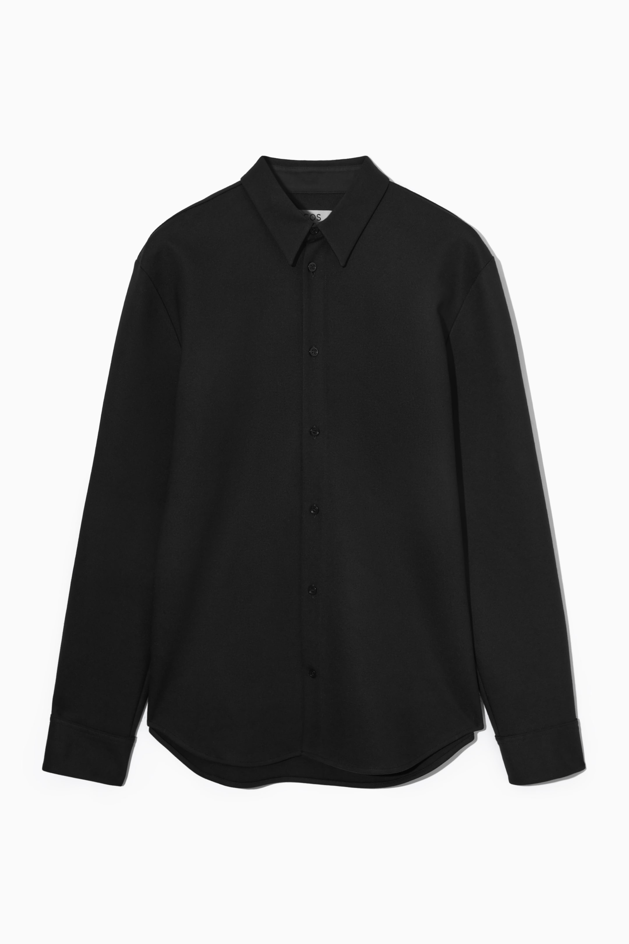 Näytä suurempi kuva: RELAXED-FIT JERSEY SHIRT - BLACK - MIEHET | H&M FI 1