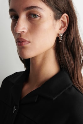 BOXY JERSEY JACKET — BLACK 5