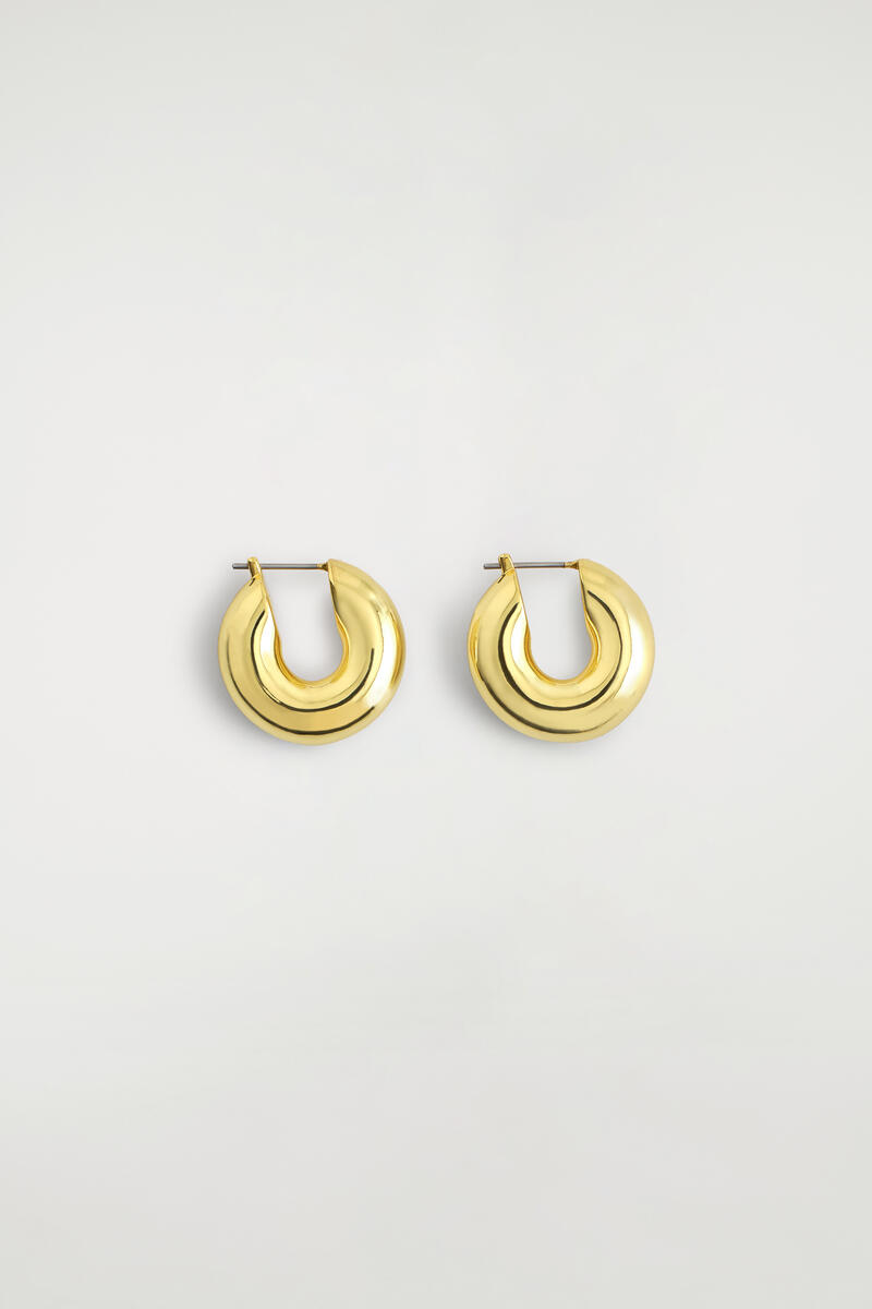 Mini Chunky Hoop Earrings