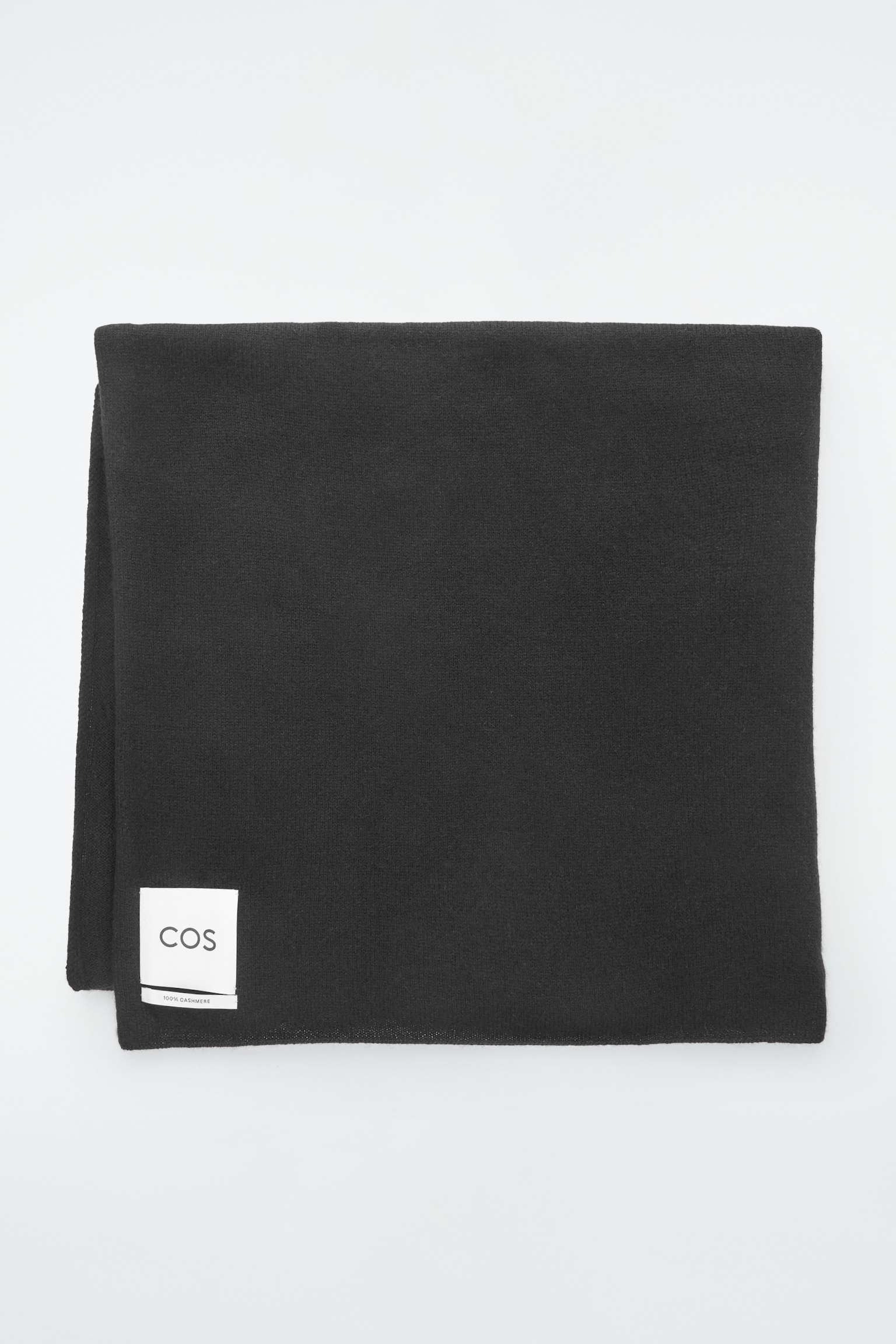 BUFANDA DE CASHMERE - NEGRO/GRIS OSCURO - 2