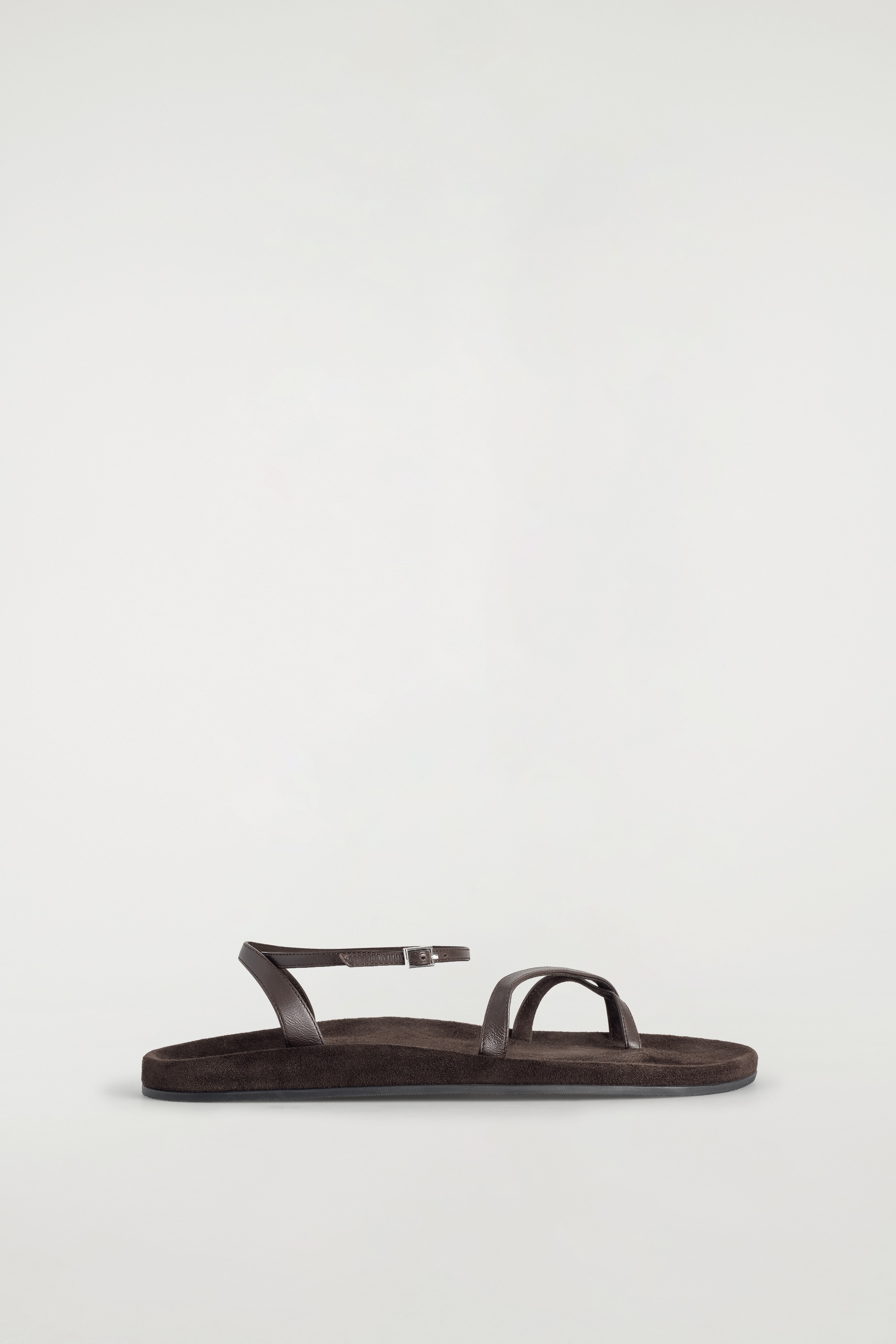 MINIMALISTISCHE LEDERSANDALEN