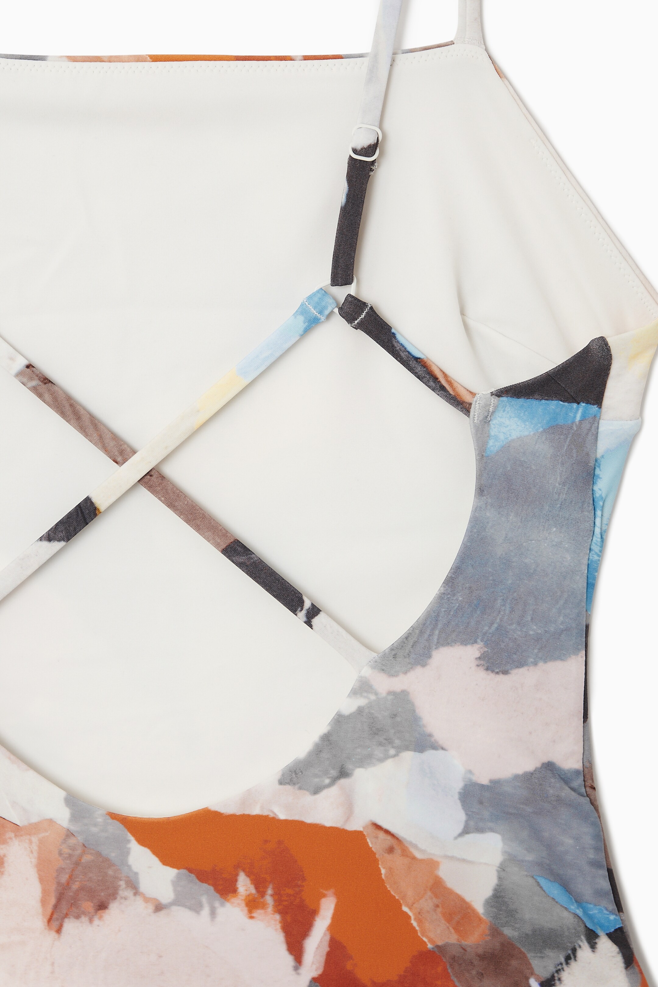 Ingrandisci l'immagine: CROSSOVER-BACK SWIMSUIT - MULTICOLOURED - DONNA | H&M CH 3