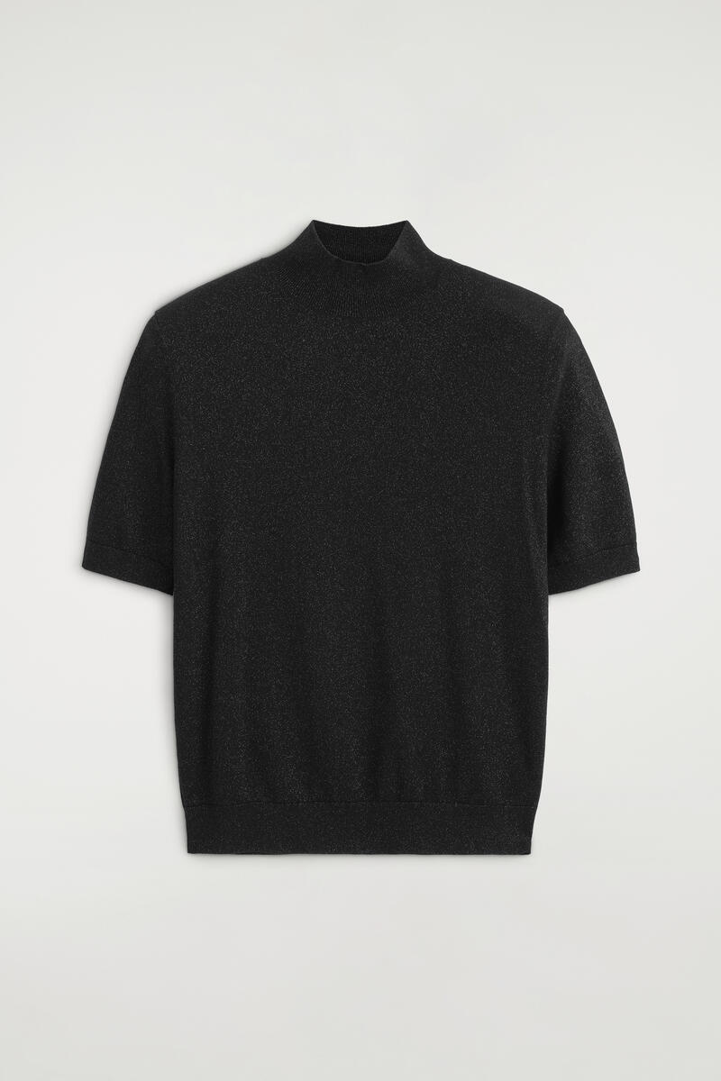 Sparkly Merino Wool T-Shirt
