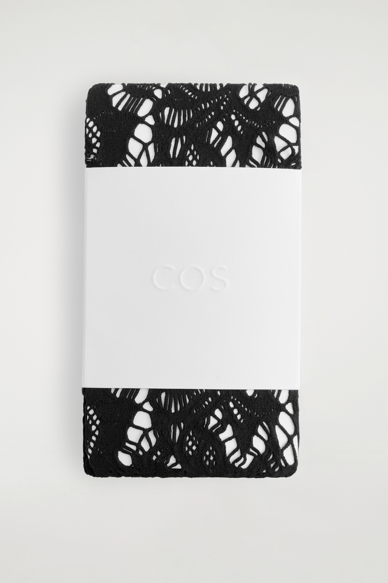 LACE TIGHTS — CARBON