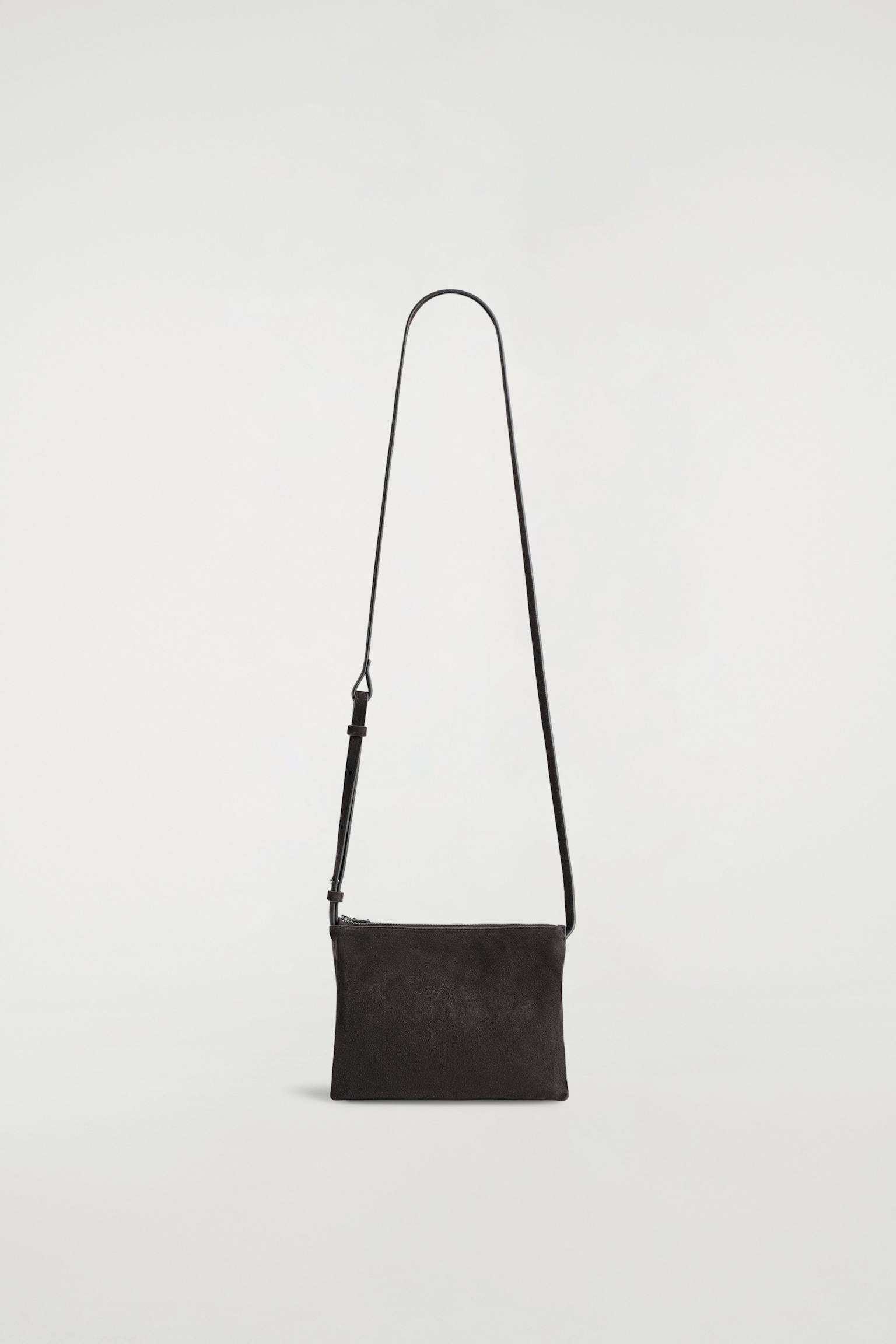 TROVE CROSSBODY BAG - SUEDE - BROWN - 2