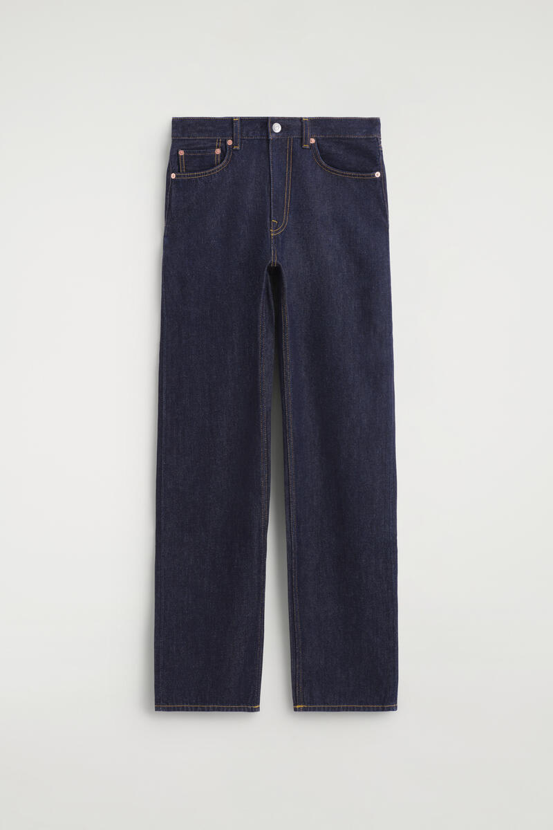 Chord Straight-Leg Jeans