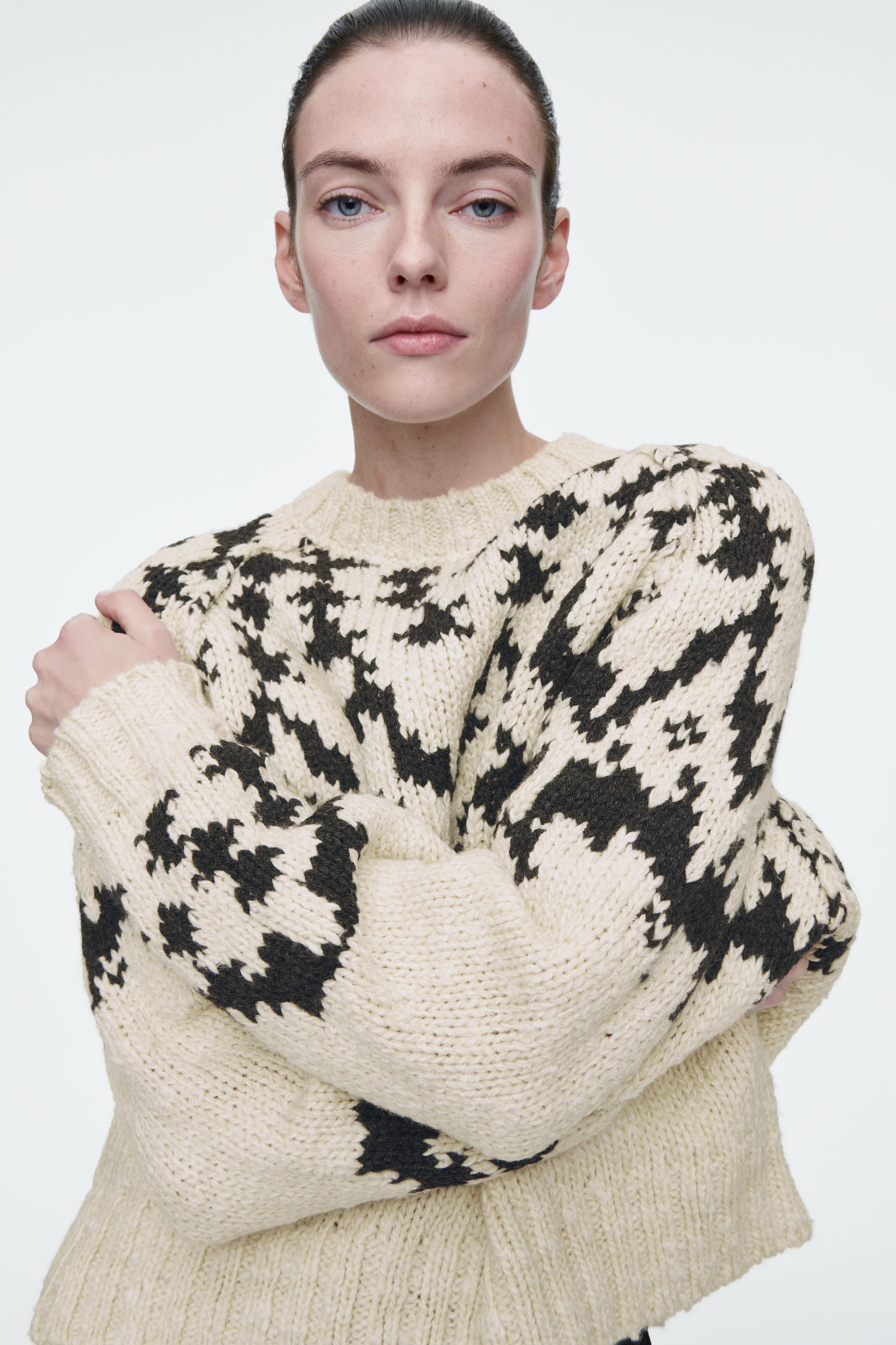 FAIR-ISLE WOOL JUMPER