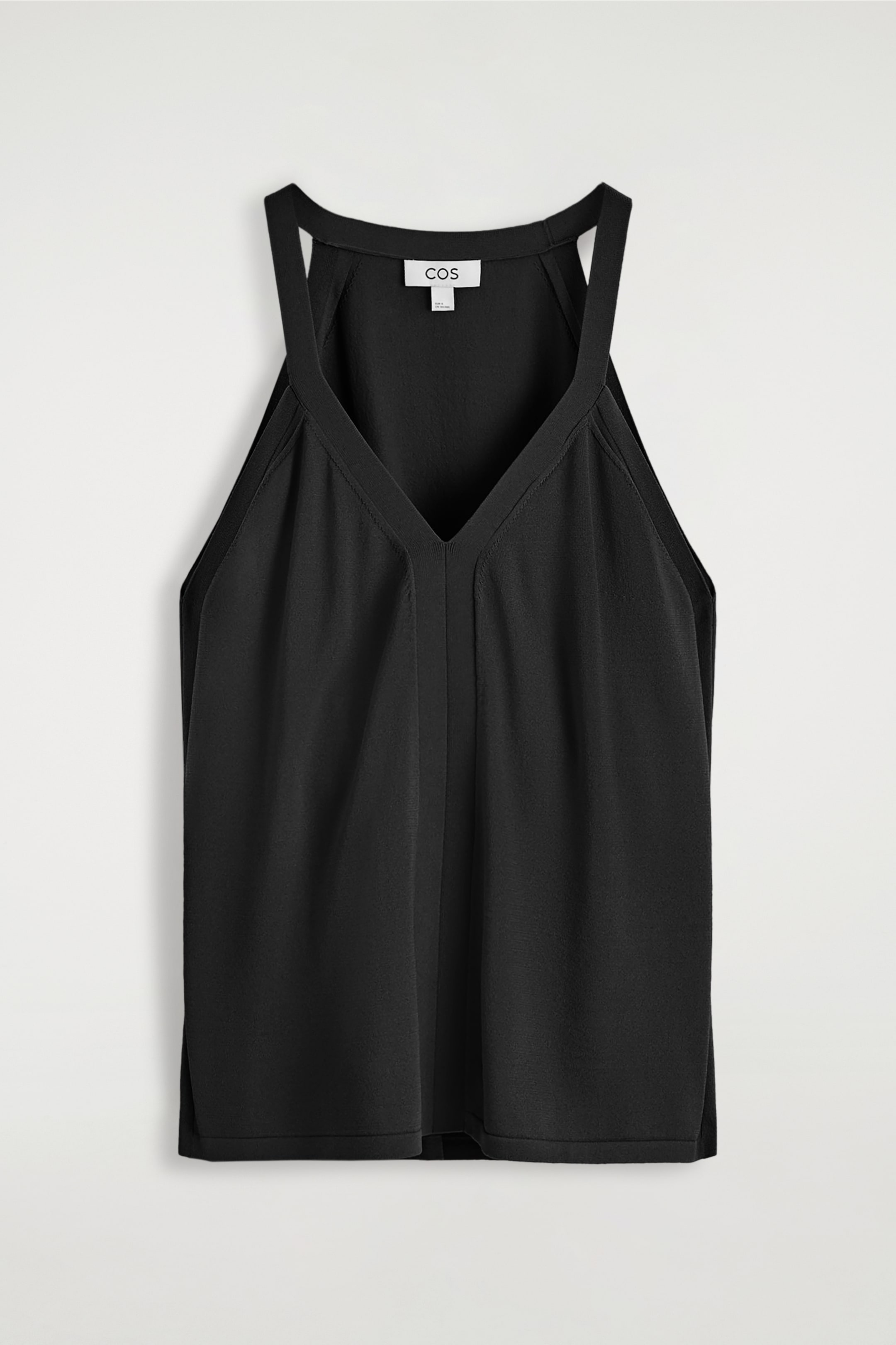 Agrandir l'image: DÉBARDEUR COL EN V EN MAILLE - NOIR - FEMME | H&M FR 5