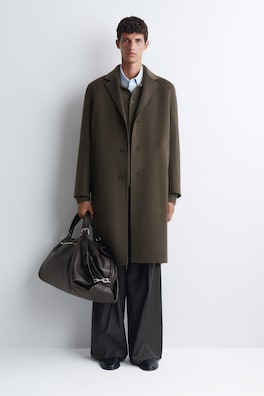 DEPARTURE DUFFLE BAG - LEATHER — BROWN 1