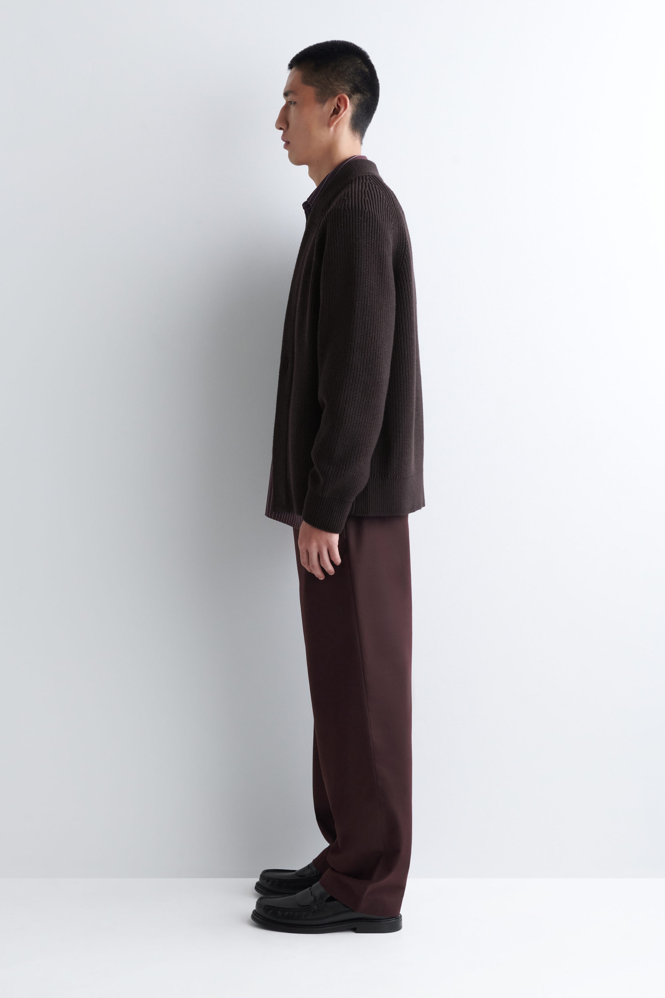 COTTON STRAIGHT-LEG CHINOS