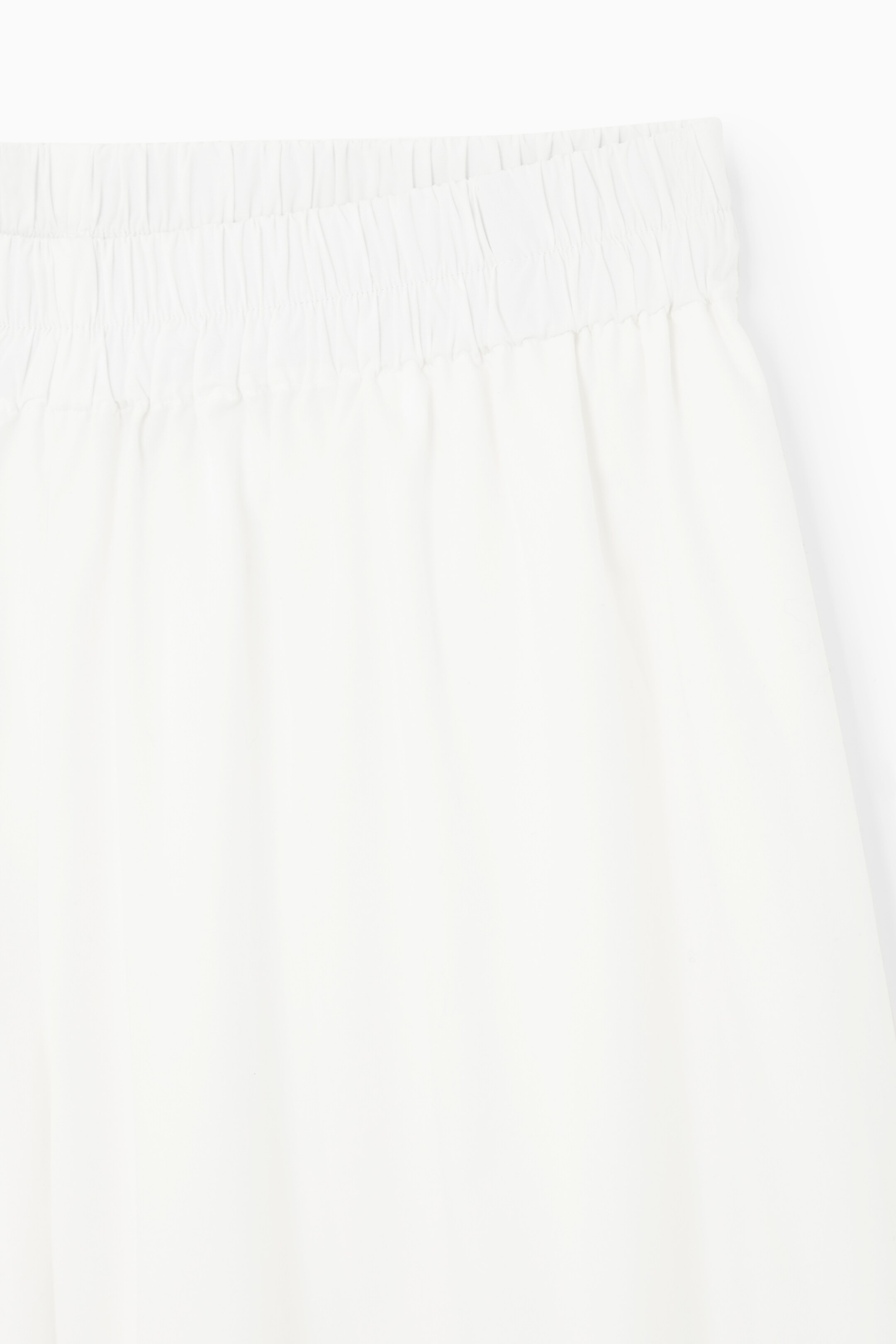 View larger image: GATHERED WIDE-LEG TROUSERS​ - WHITE - Ladies | H&M GB 2
