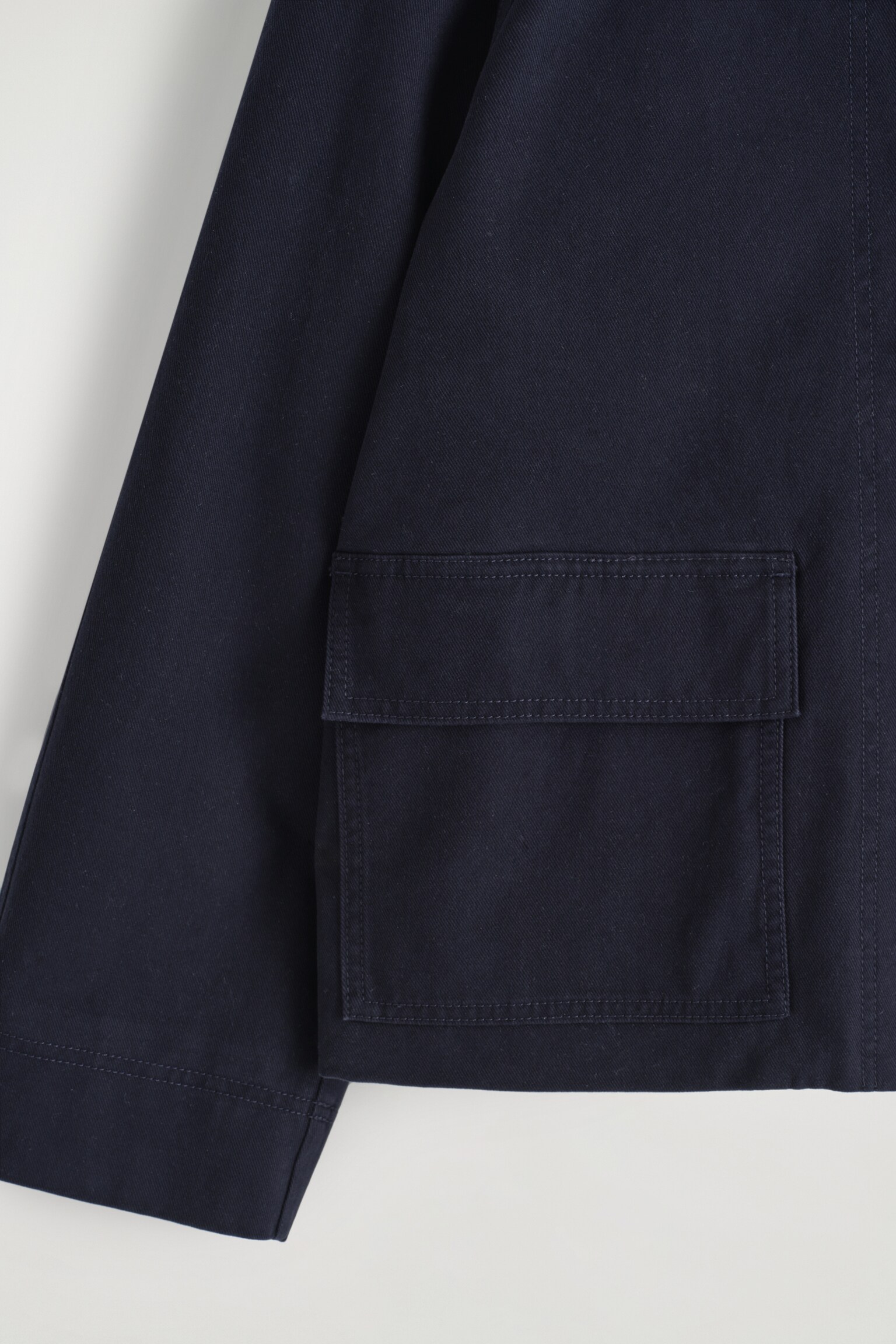UTILITY-JACKE AUS BAUMWOLLE - NAVYBLAU/BEIGE - 3