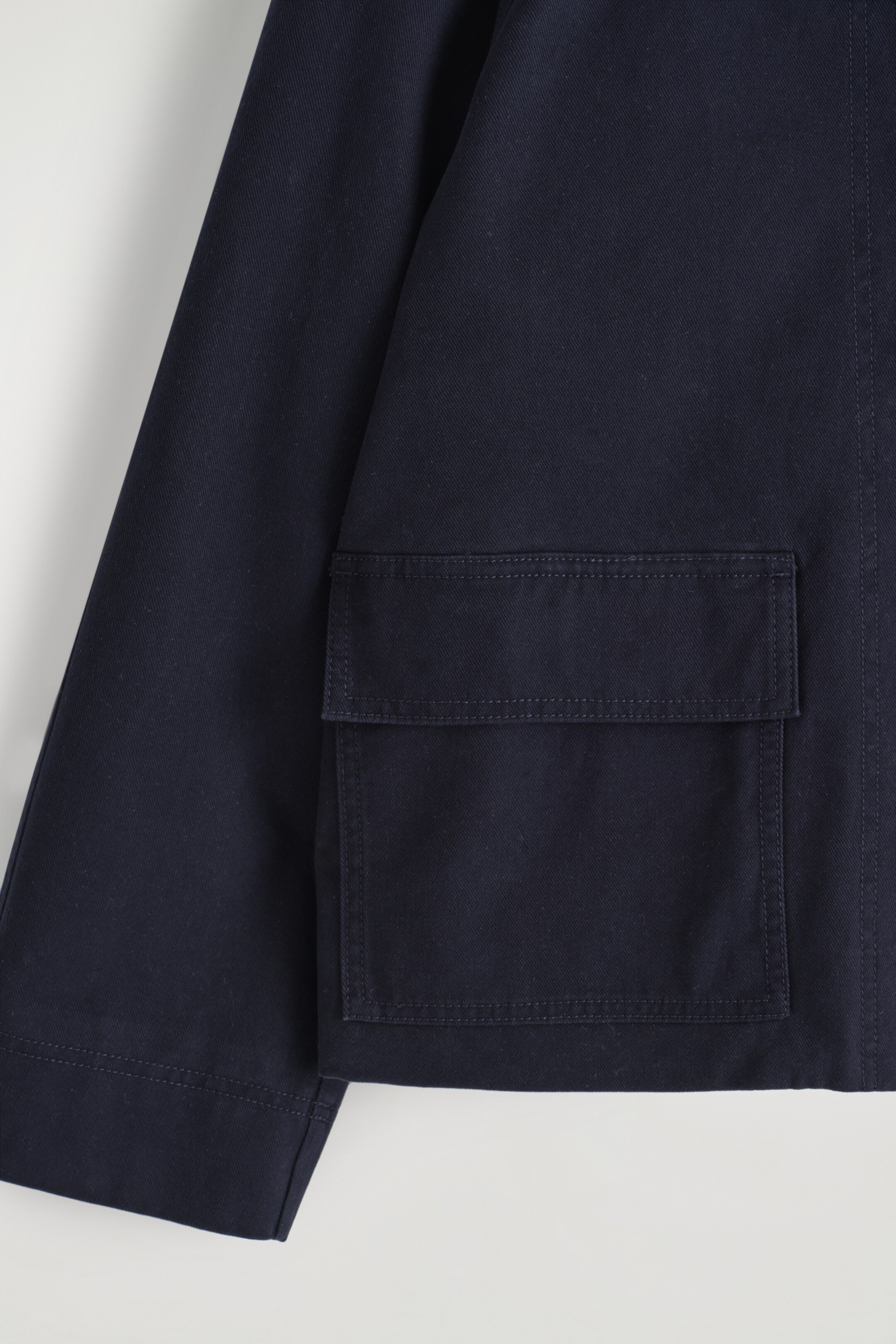 Преглед на по-голямо изображение: COTTON UTILITY JACKET - ТЪМНОСИН - ЖЕНИ | H&M BG 7