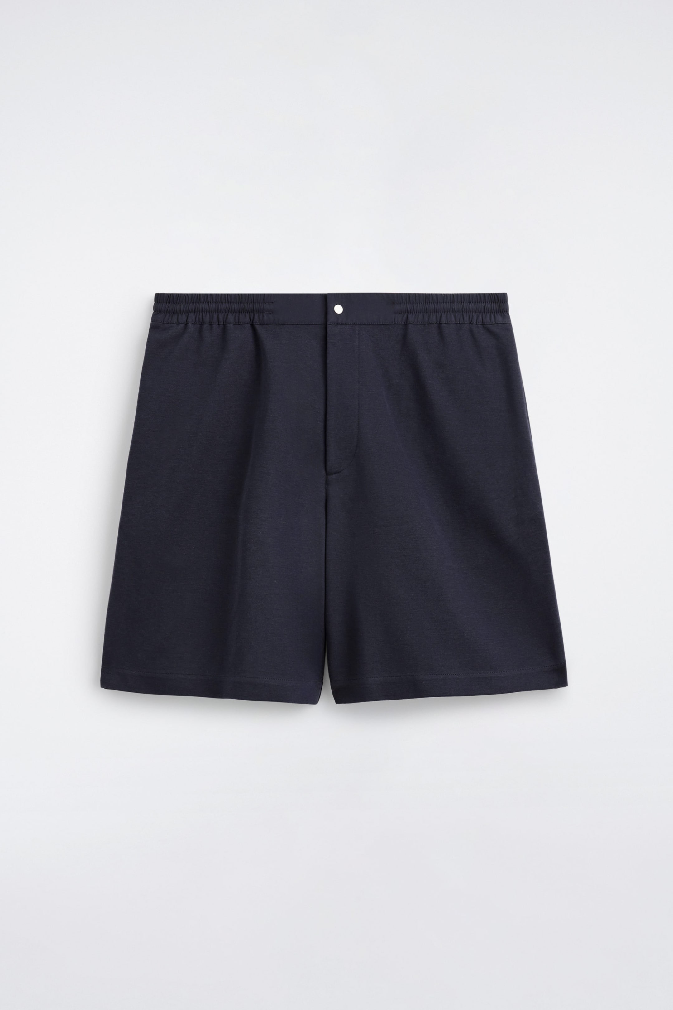 Shorts en jersey à panneaux, taille élastiquée