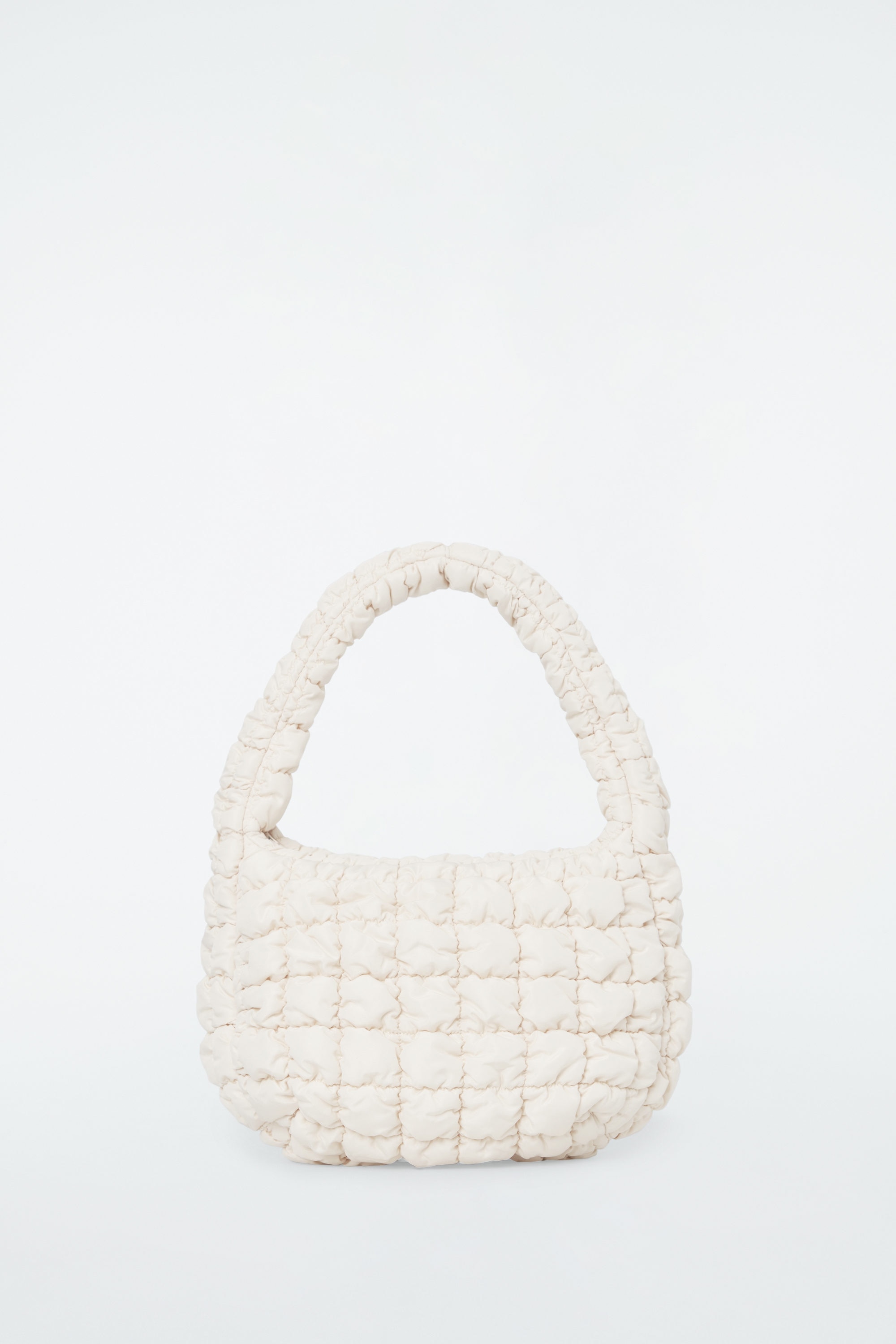 【コス】COS COS Quilted Micro Bag Off White マイクロバッグ QUILTED MINI BAG - OFF-WHITE | COS