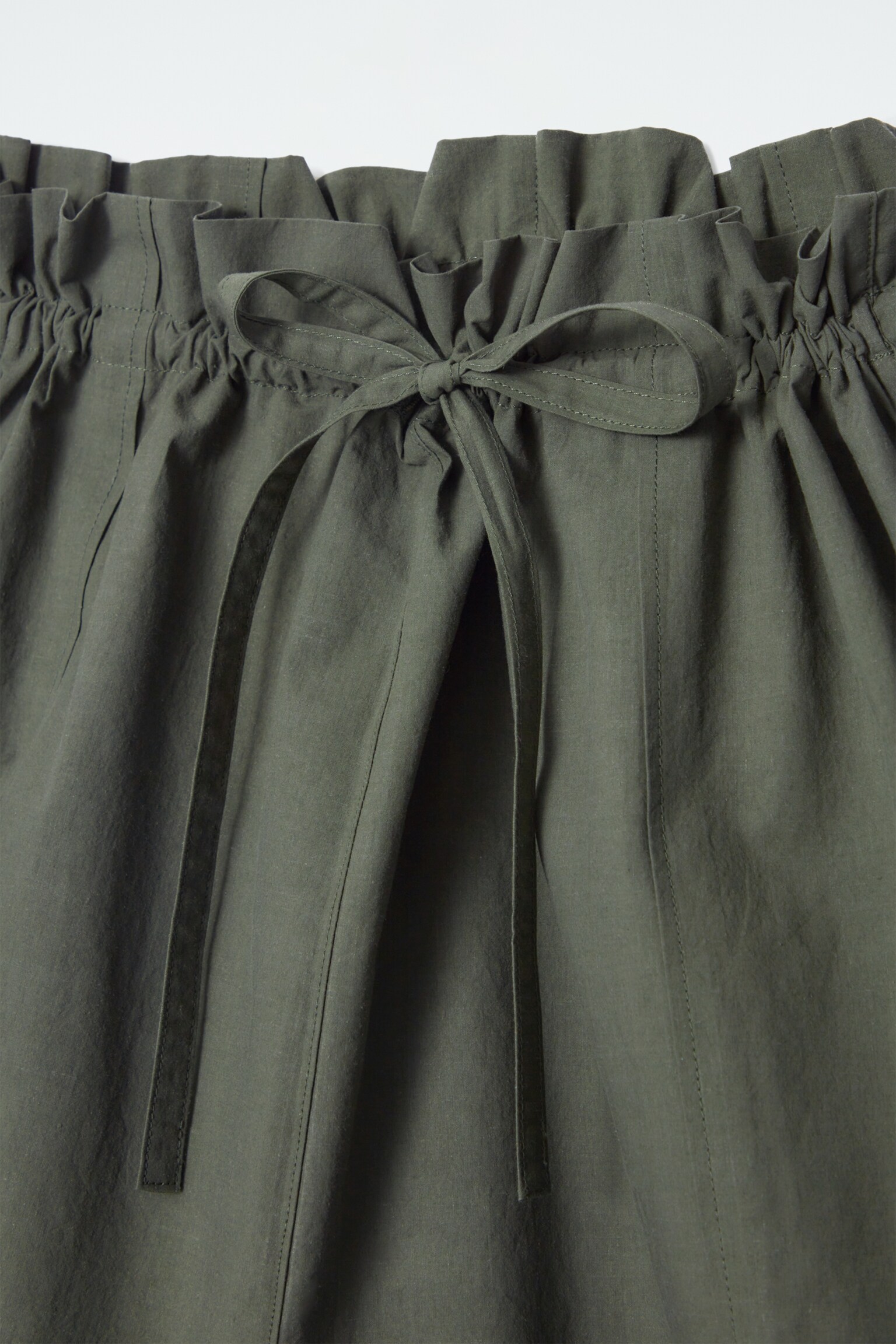 PAPERBAG SHORTS - KHAKI - 2