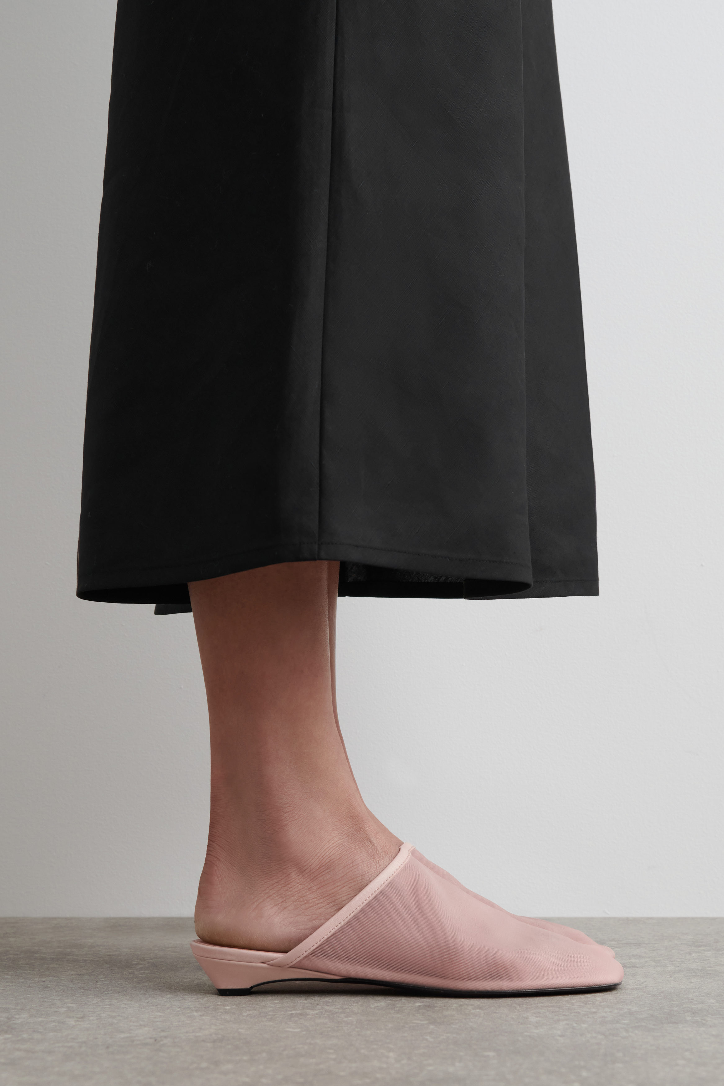 SHEER MESH MULES - PINK | COS