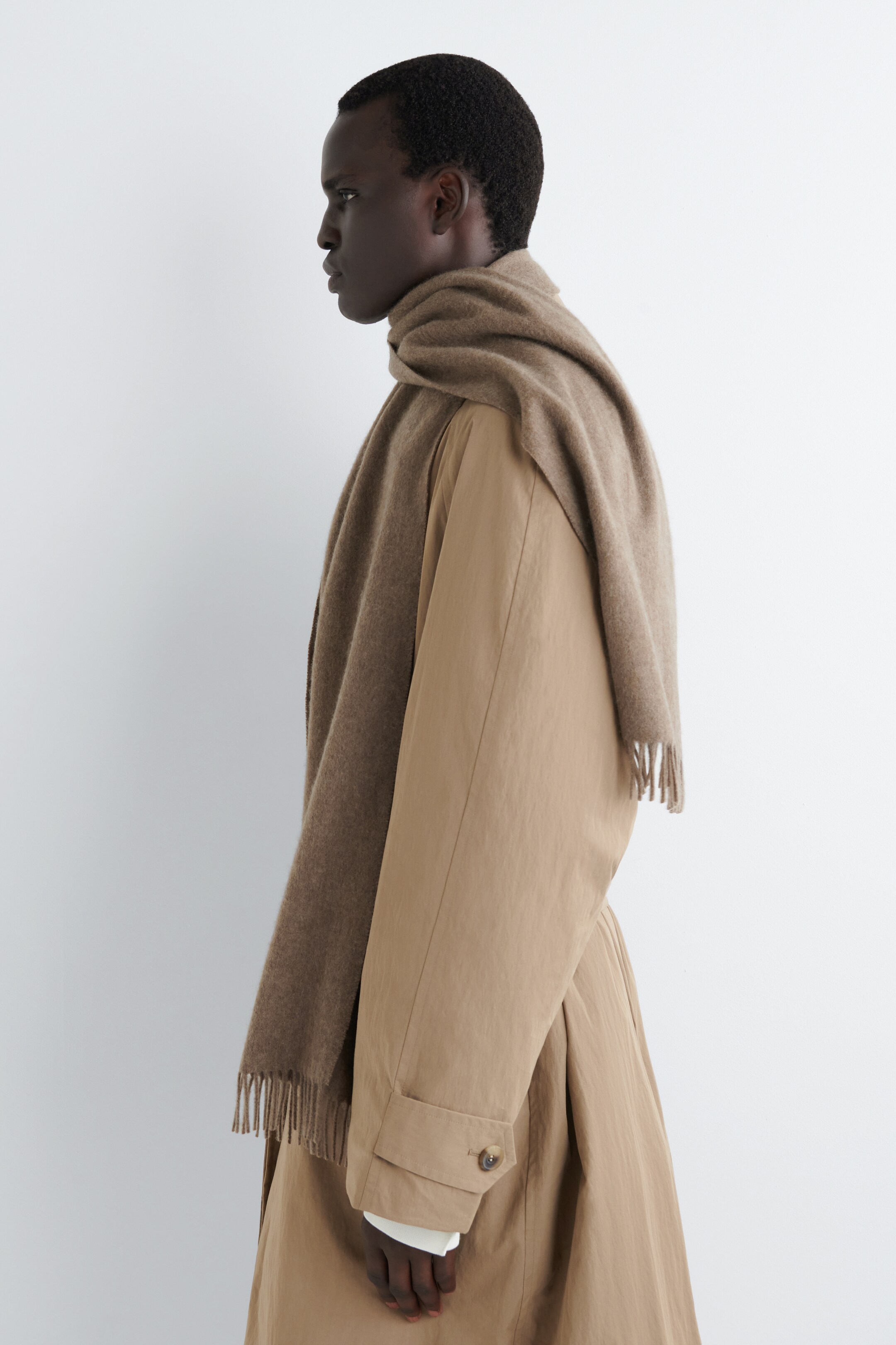 Vezi imaginea mai mare: FULAR DIN CAȘMIR - BEIGE - BĂRBAŢI | H&M RO 3