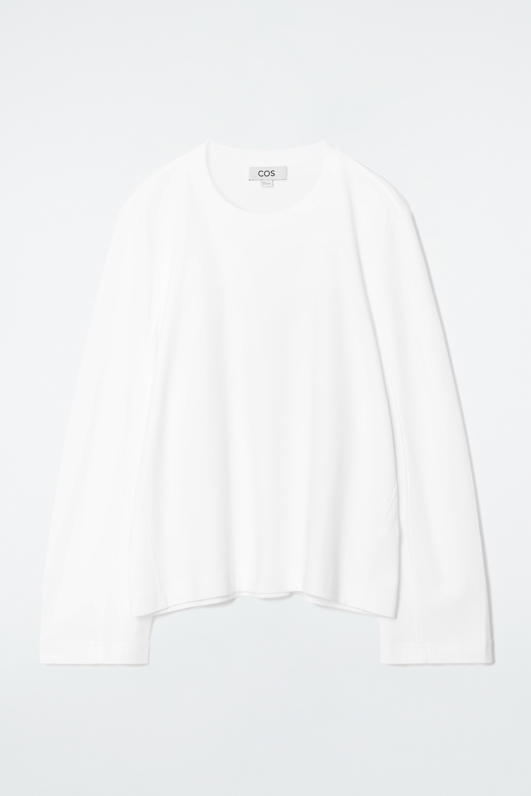 Ingrandisci l'immagine: REGULAR LONG-SLEEVED T-SHIRT - WHITE - DONNA | H&M CH 1