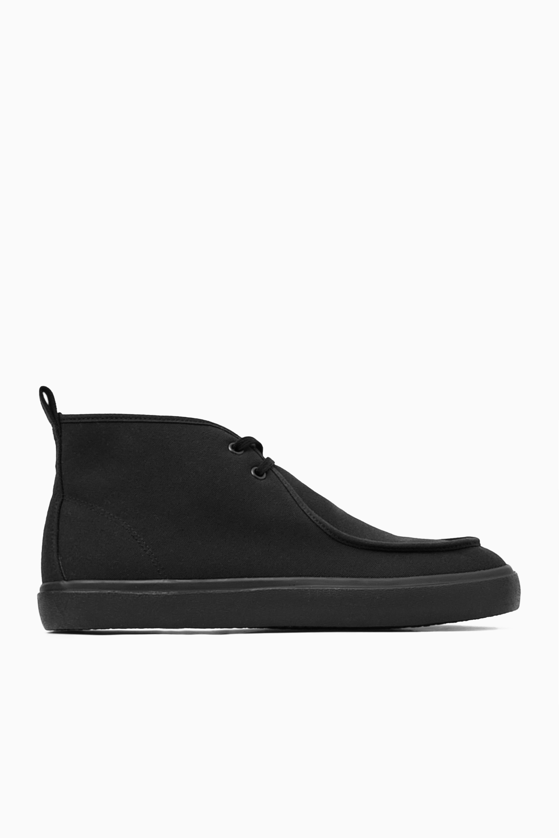 Grösseres Bild ansehen: CHUKKA-SCHUHE AUS CANVAS - SCHWARZ - HERREN | H&M CH 4