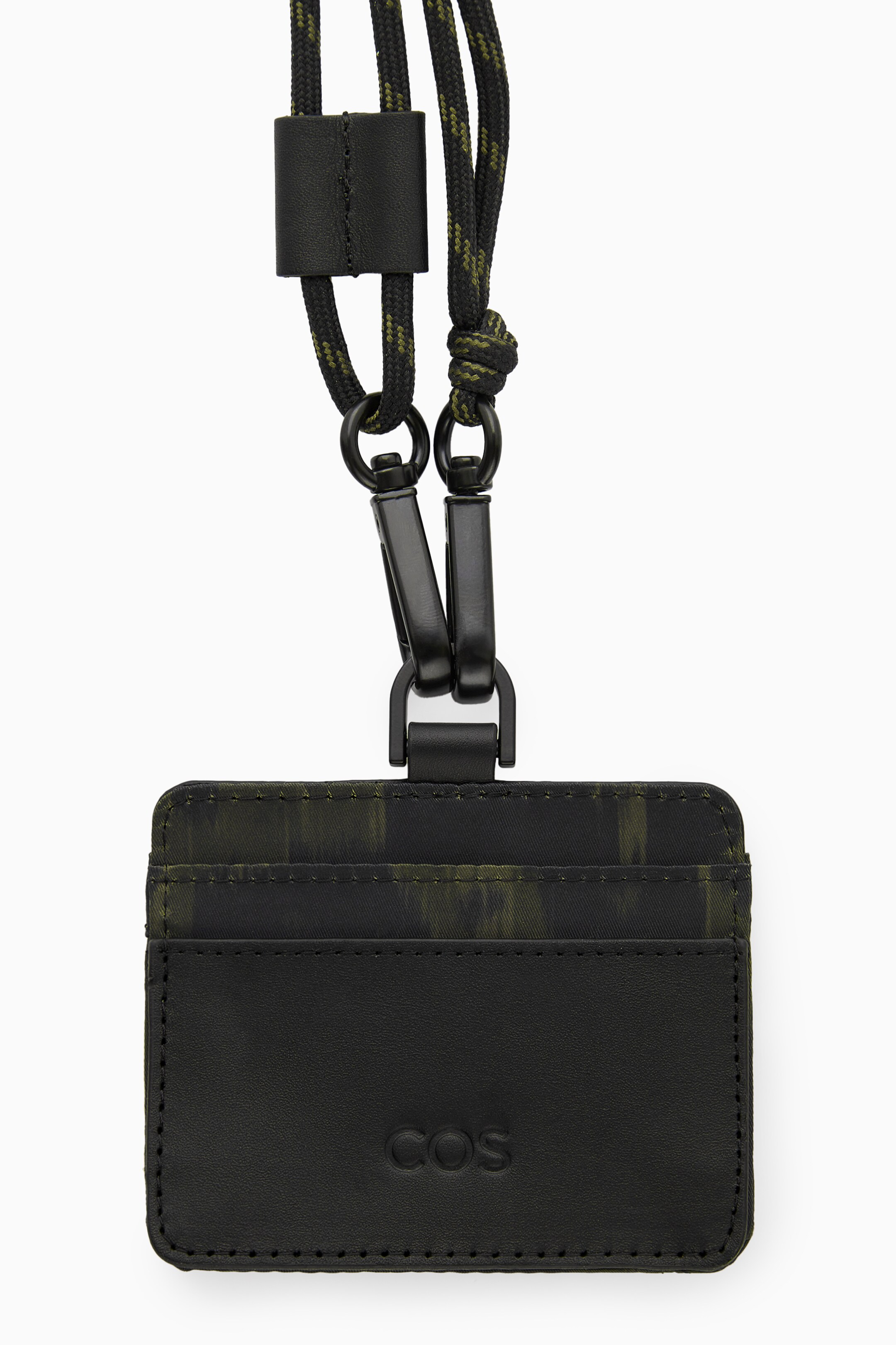 Ingrandisci l'immagine: ANIMAL-PRINT D-RING CARDHOLDER - GREY / ANIMAL PRINT - UOMO | H&M CH 3