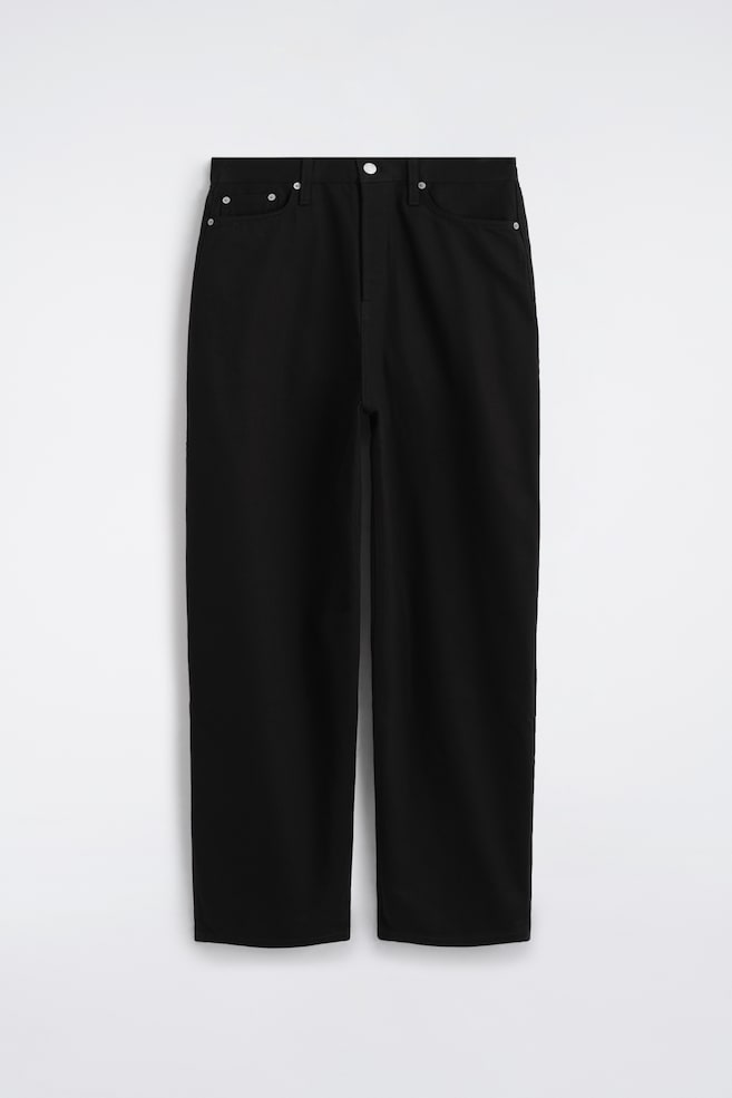 MALLOW - VAQUEROS BARREL LEG RELAXED FIT - NEGRO/AZUL OSCURO/BEIGE - 1