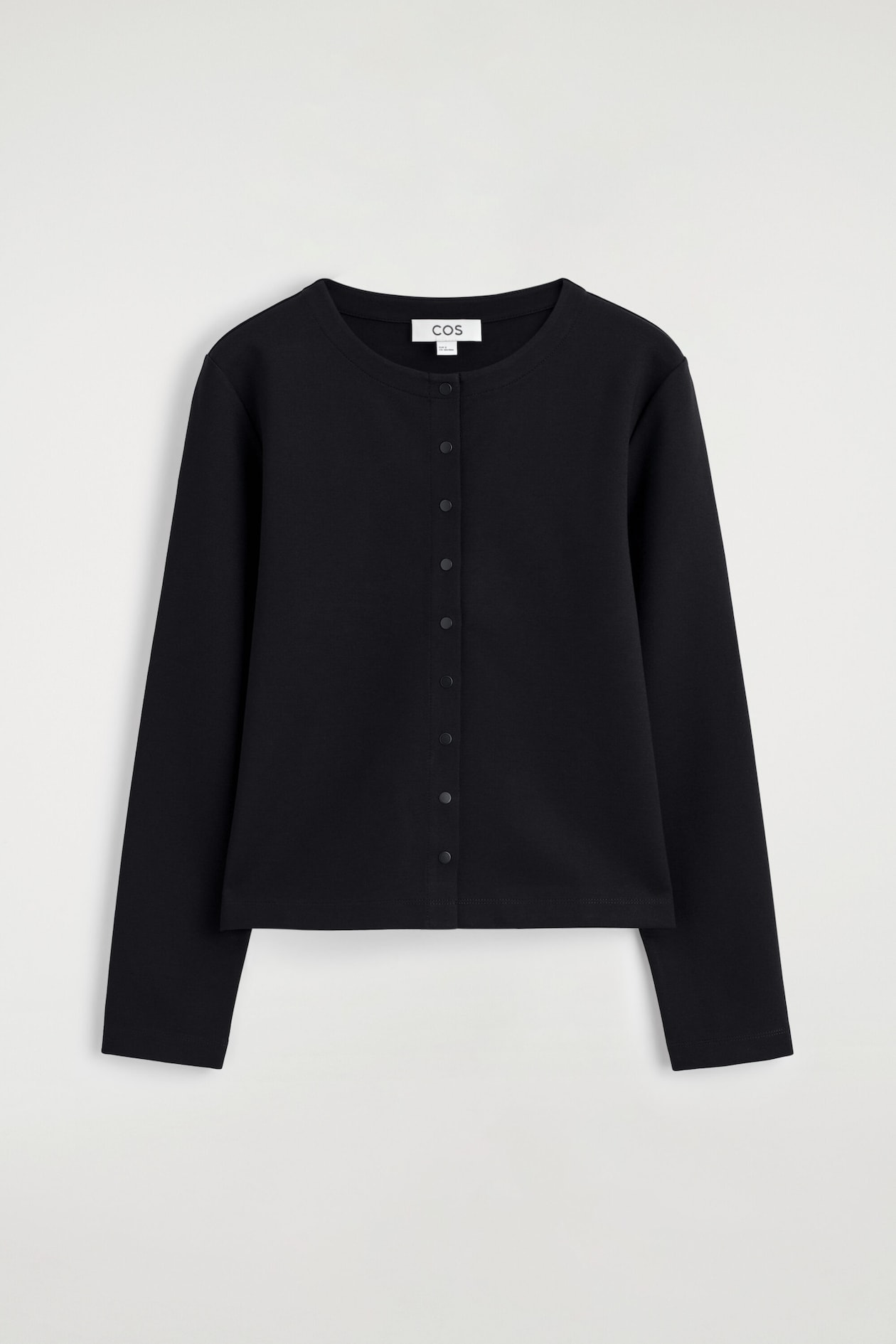 MINIMAL JERSEY CARDIGAN
