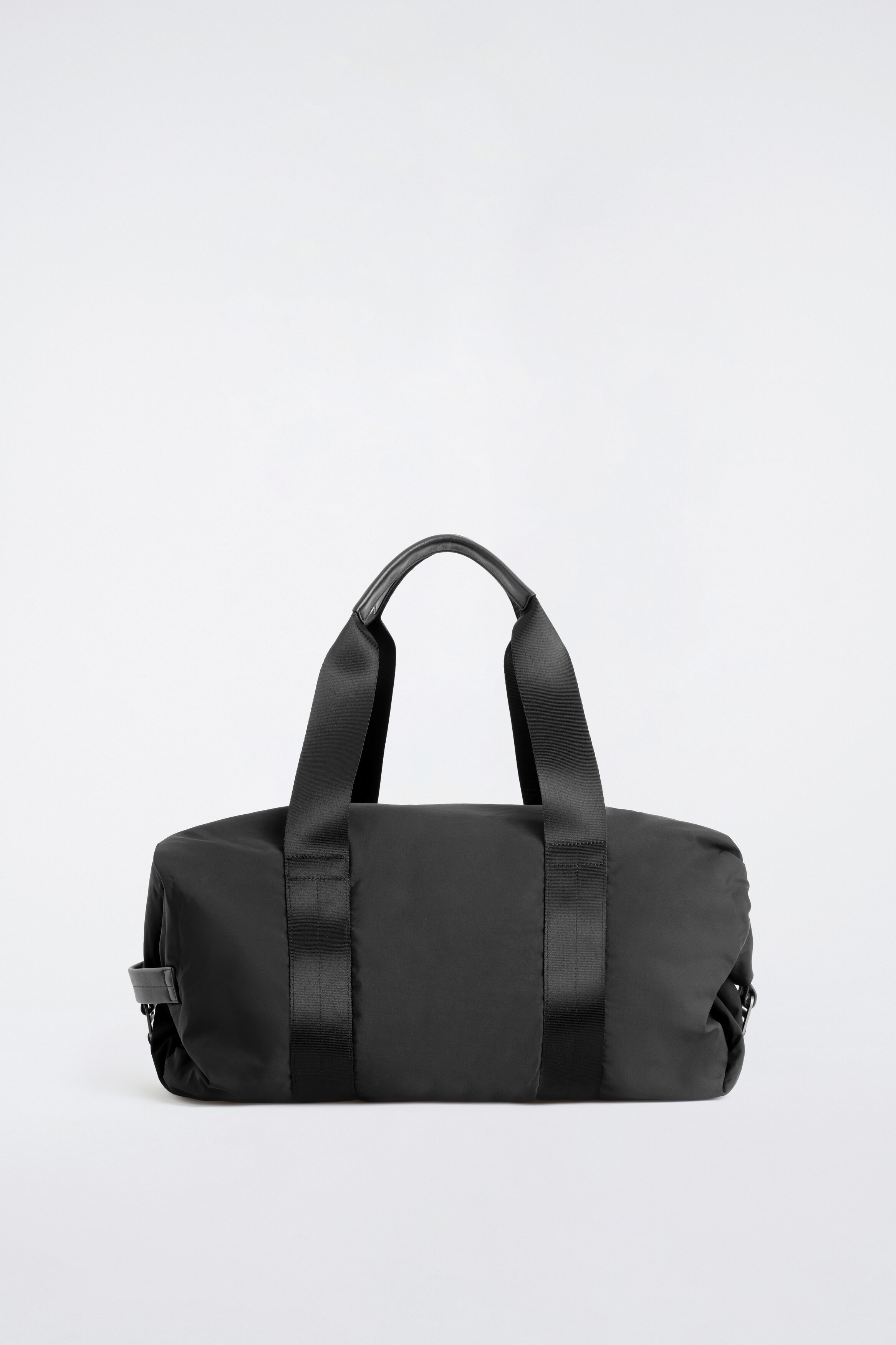 LEATHER-DETAIL DUFFEL BAG - NYLON - thumbnail 3