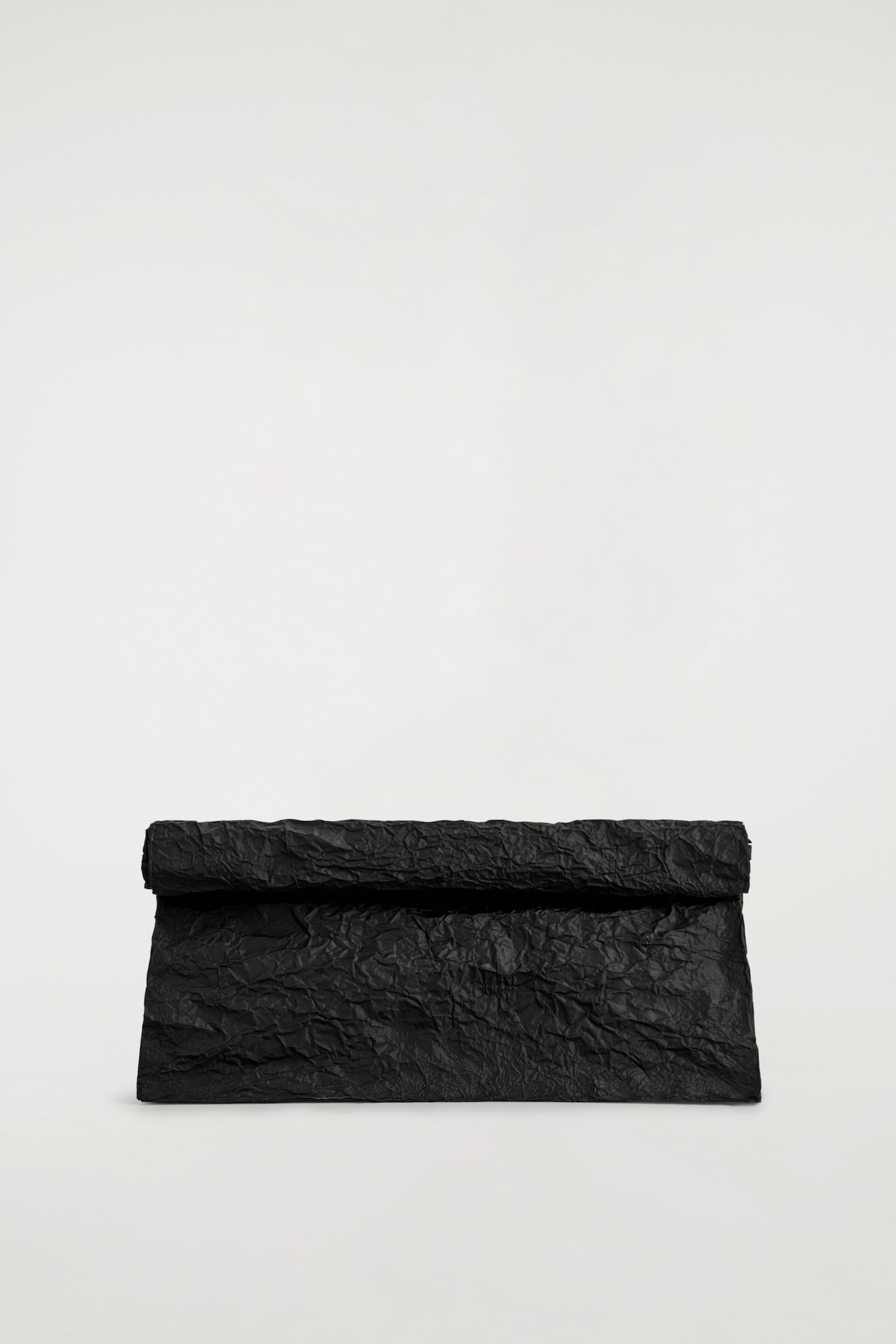 FOLDED OVERSIZED CLUTCH BAG - BLACK/BURGUNDY / CHECKED/BEIGE / CHECKED - 2
