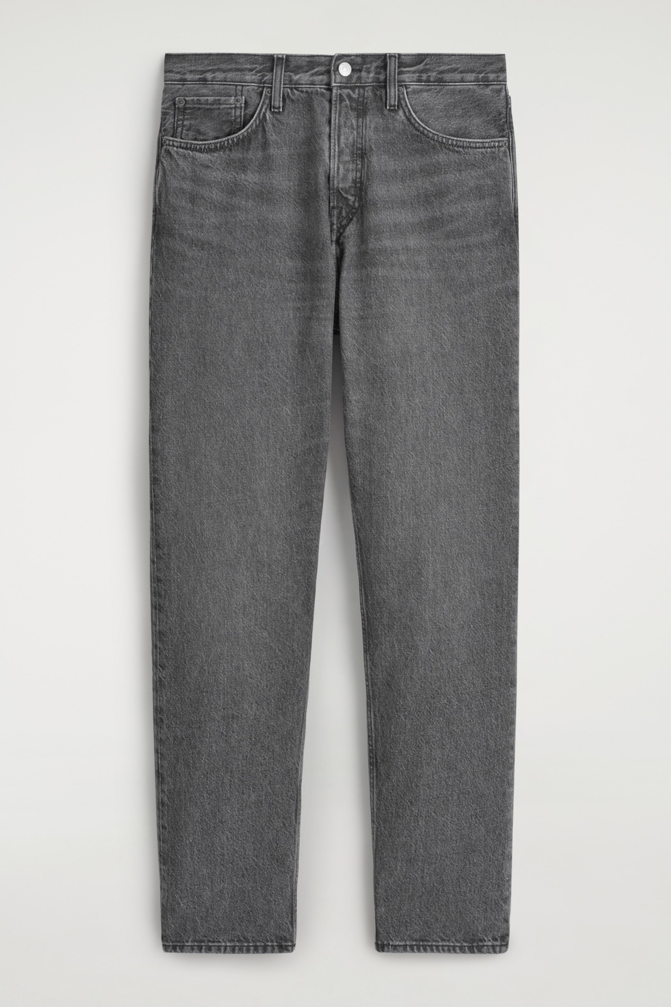 Ingrandisci l'immagine: SIGNATURE STRAIGHT-LEG JEANS - WASHED BLACK - UOMO | H&M CH 7