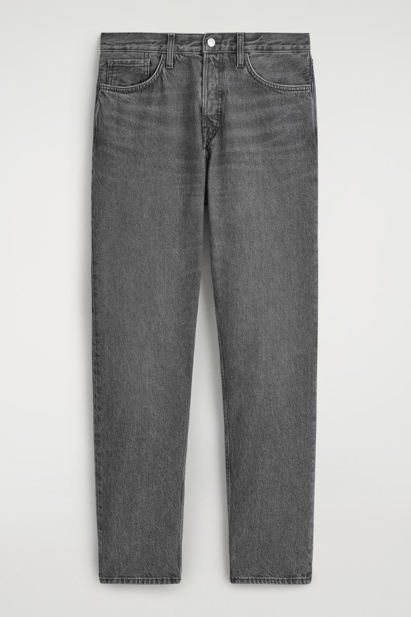 Signature Regular-Fit Straight-Leg Jeans