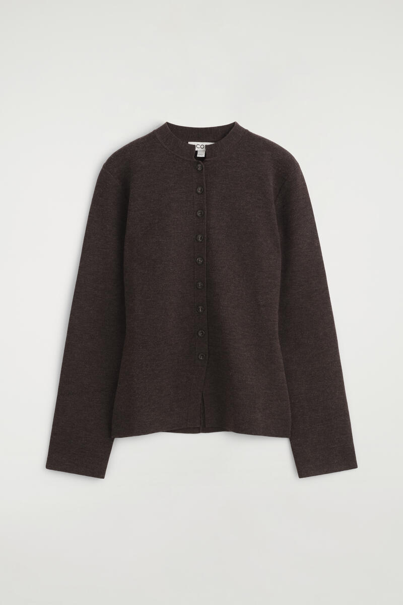 Merino Wool-Blend Cardigan