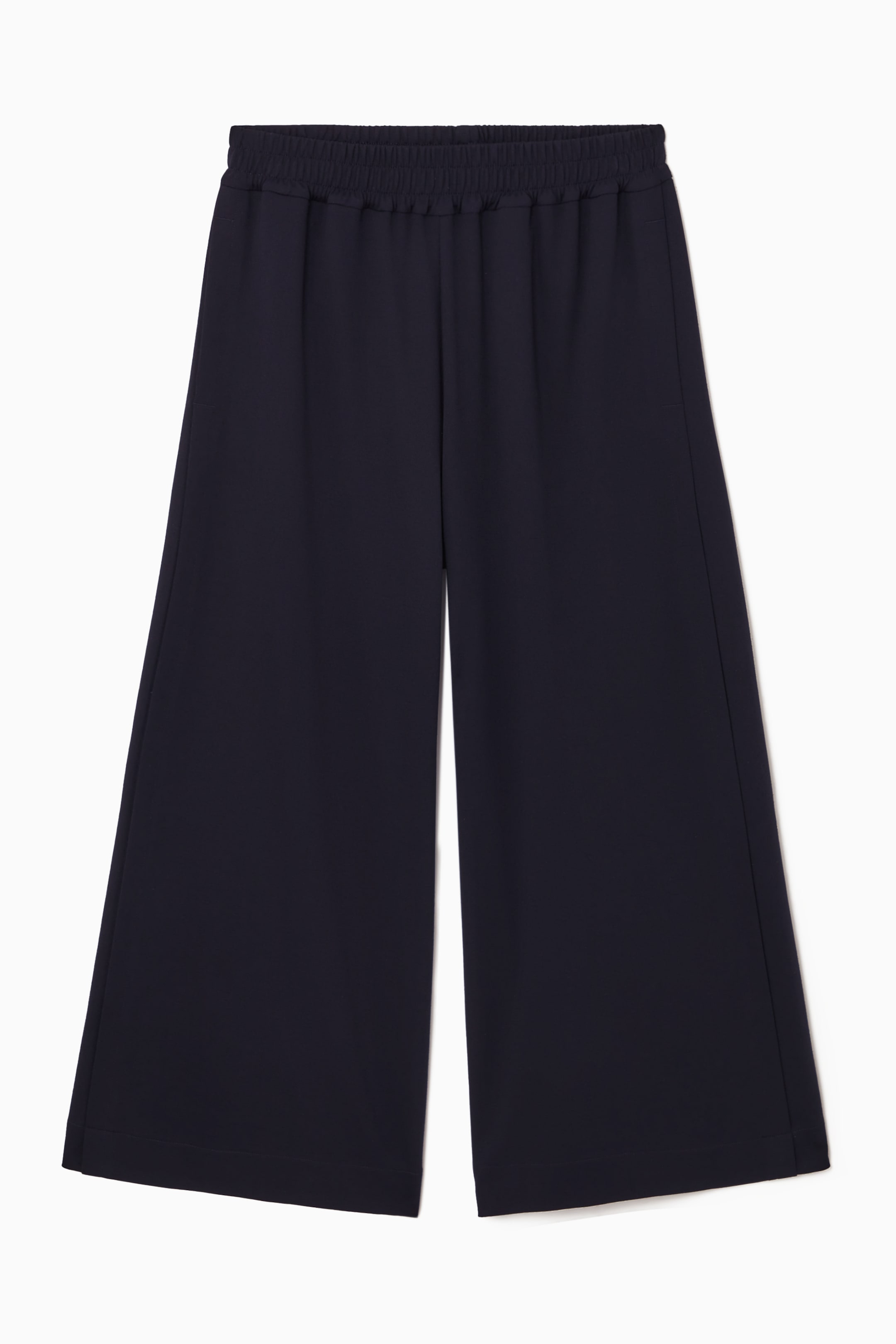 View larger image: MILANO-KNIT CULOTTES - NAVY BLUE - Ladies | H&M GB 1