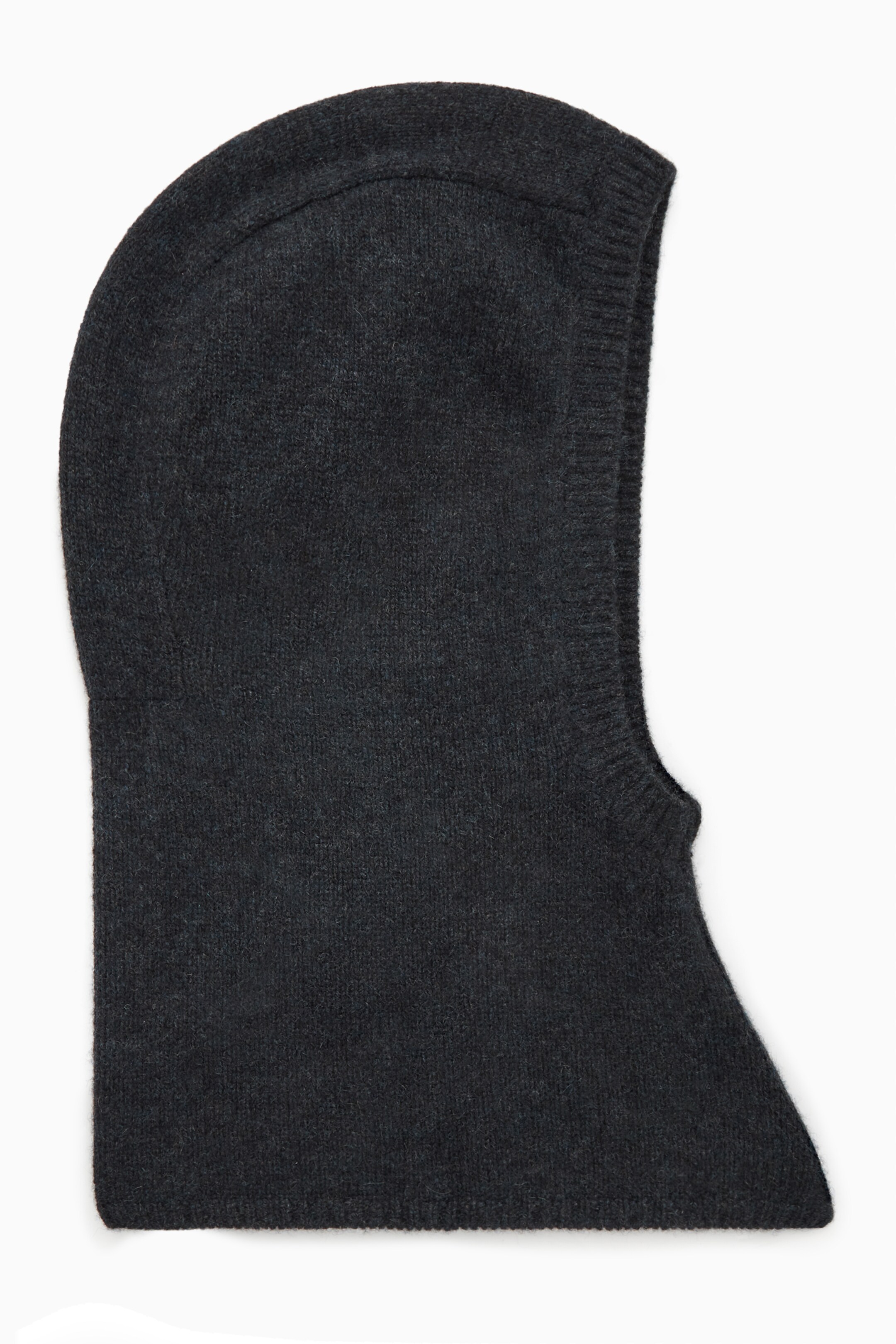 View larger image: PURE CASHMERE BALACLAVA - DARK NAVY MÉLANGE - Ladies | H&M GB 1