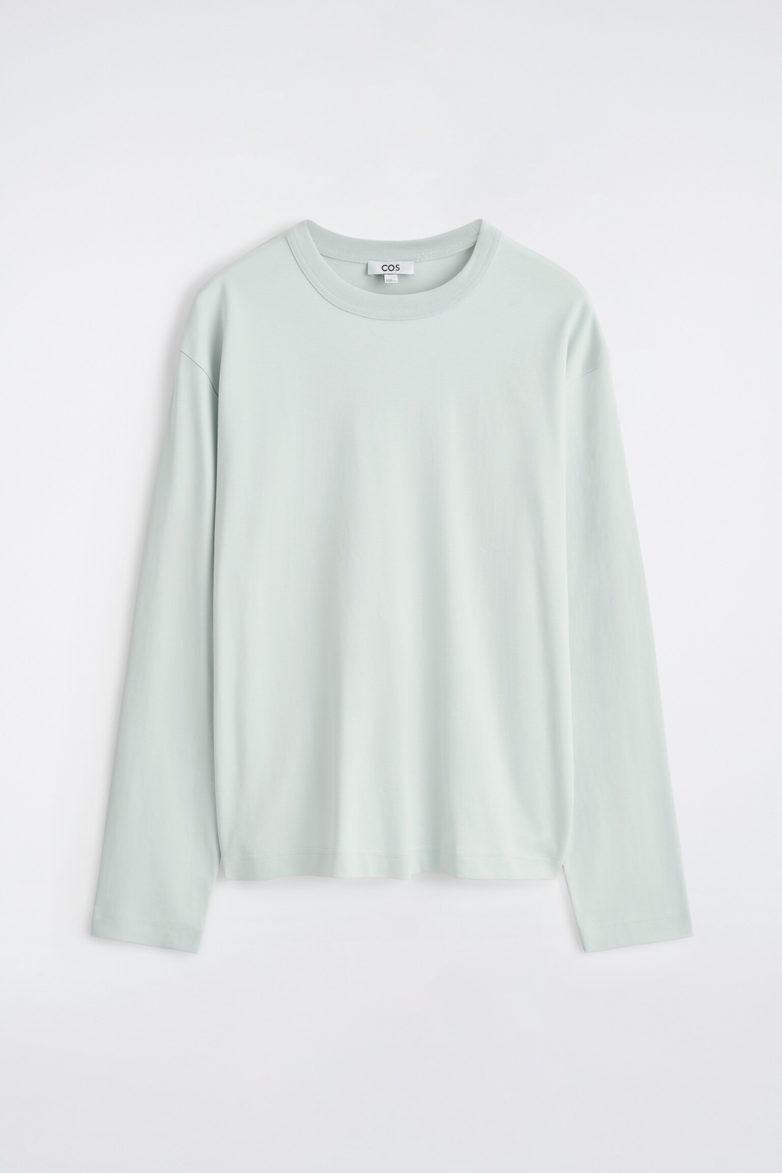 T-SHIRT A MANICHE LUNGHE IN JERSEY INTERLOCK - AZZURRO/NERO/BORDEAUX/BLU/BIANCO/BLU NAVY/VERDE SCURO/ROSSO / BIANCO / A RIGHE - 2