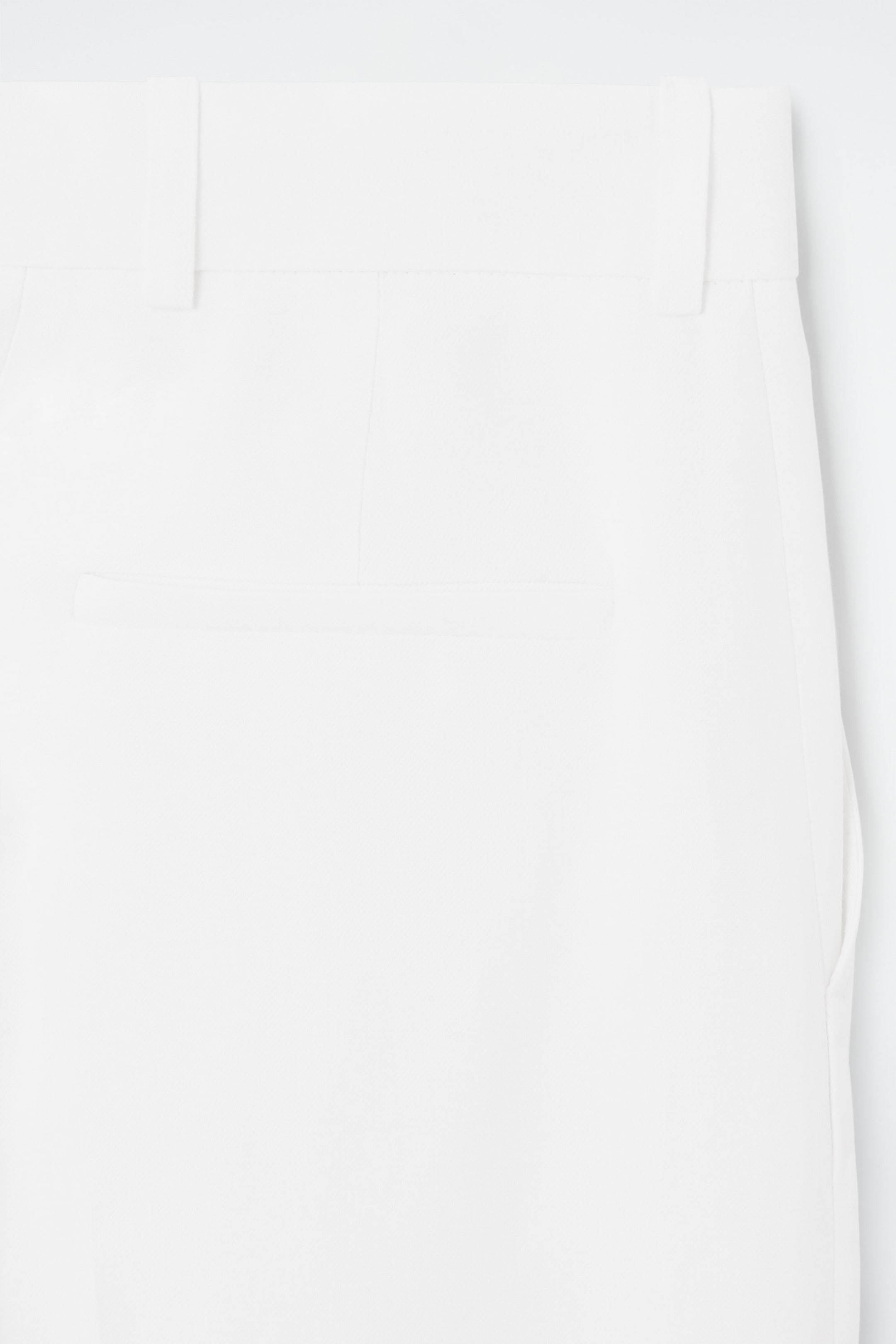TAILORED LINEN-BLEND PANTS
