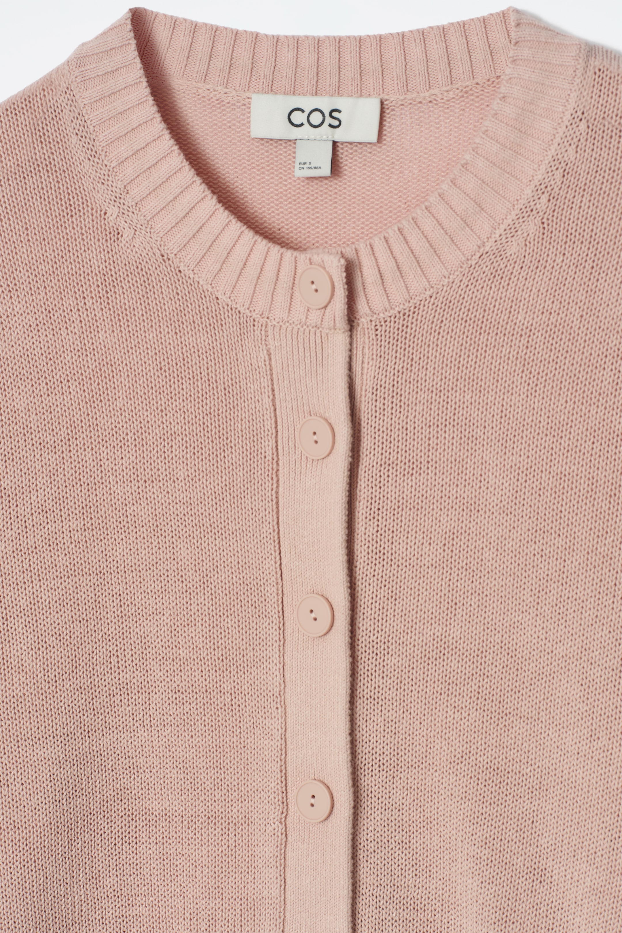 Grotere afbeelding bekijken: GEBREID LINNEN VEST - ROZE - DAMES | H&M BE 7