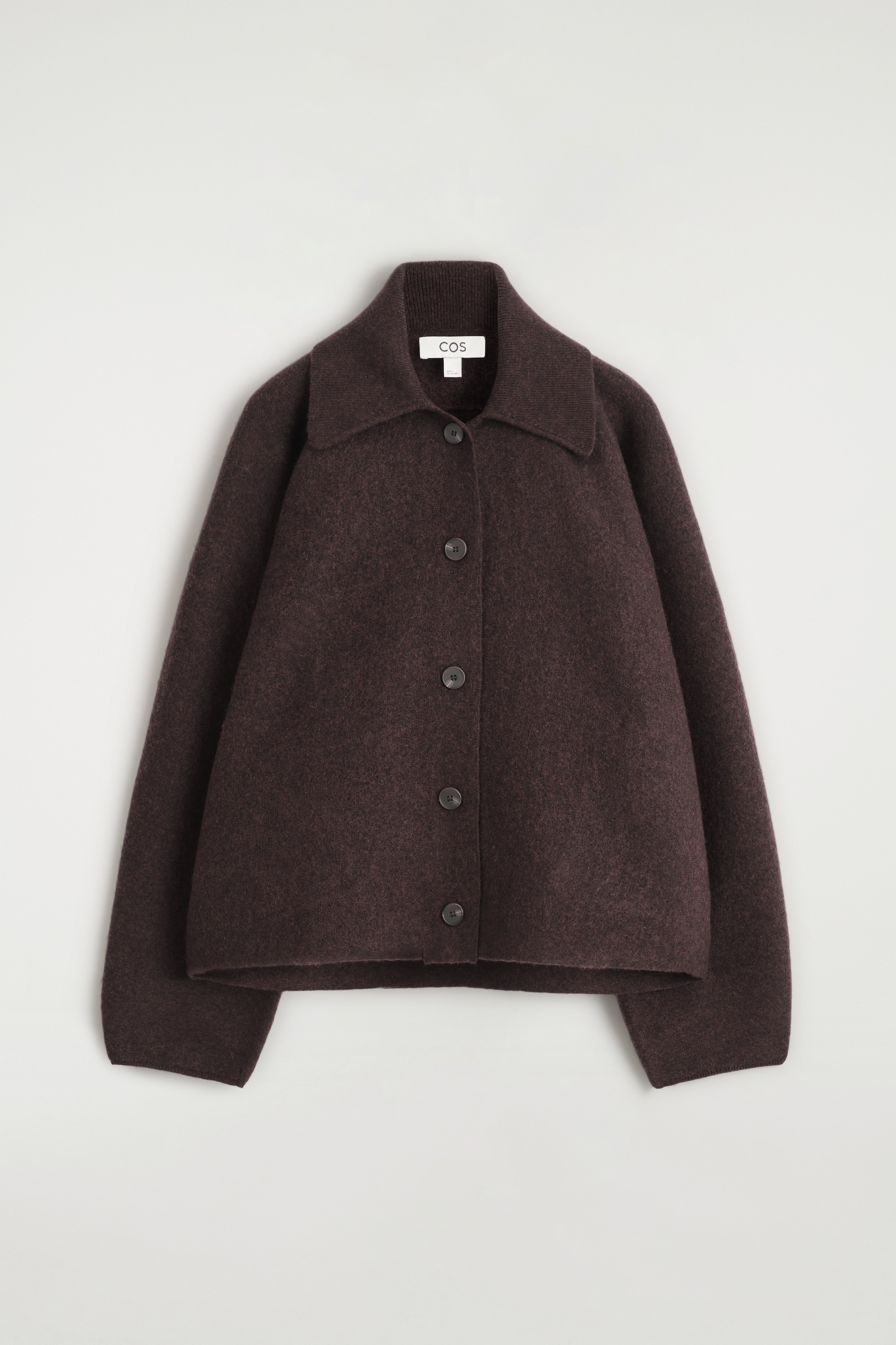 Ver imagen más grande: CHAQUETA ESTRUCTURADA DE LANA MERINO - MARRÓN OSCURO - MUJER | H&M ES 6