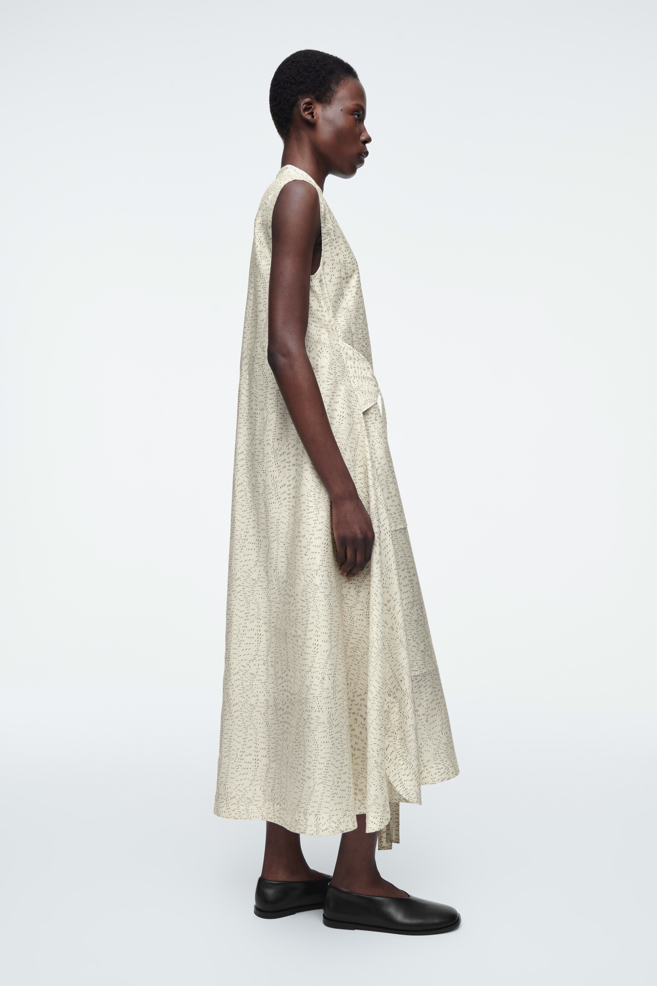 Visualizza immagine più grande: ABITO MIDI FLUIDO CON STAMPA - CHAMPAGNE / STAMPA - DONNA | H&M IT 4