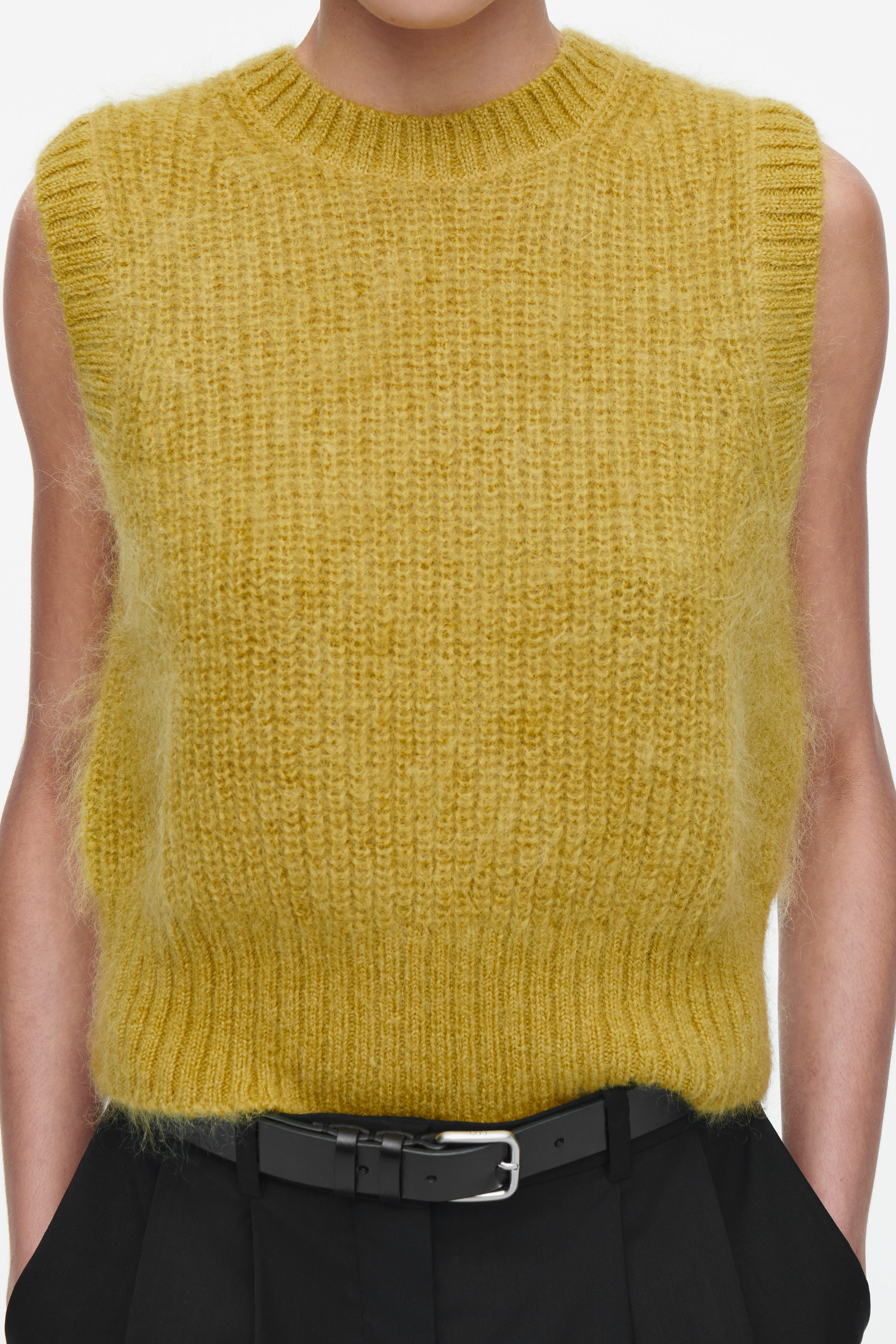 ベスト・ジレ IONSEOUL Mohair Sunset Knit Vest HJ750 Knit Vest – KUOSE.com
