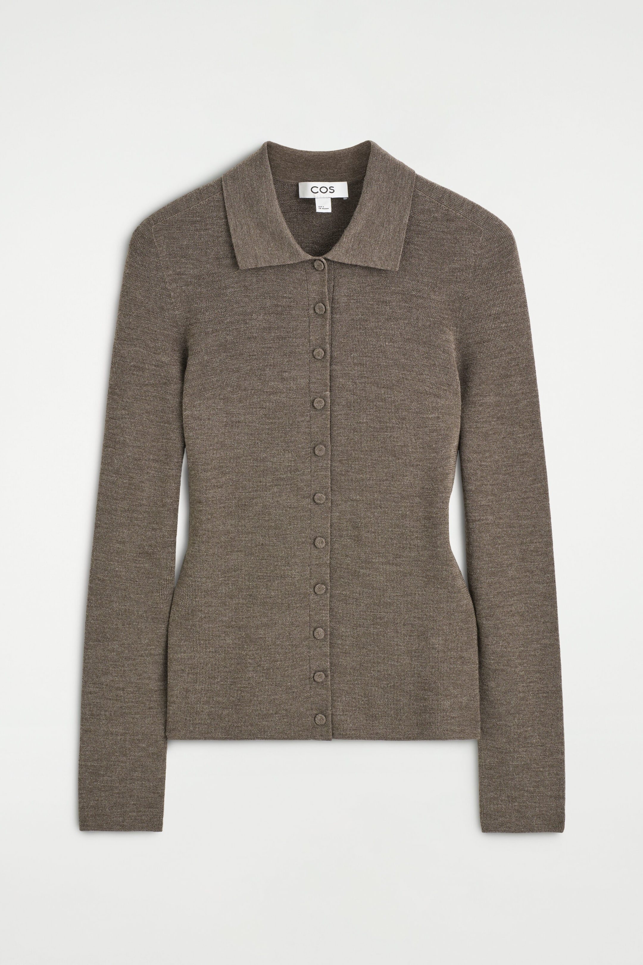 SEAMLESS MERINO WOOL SHIRT
