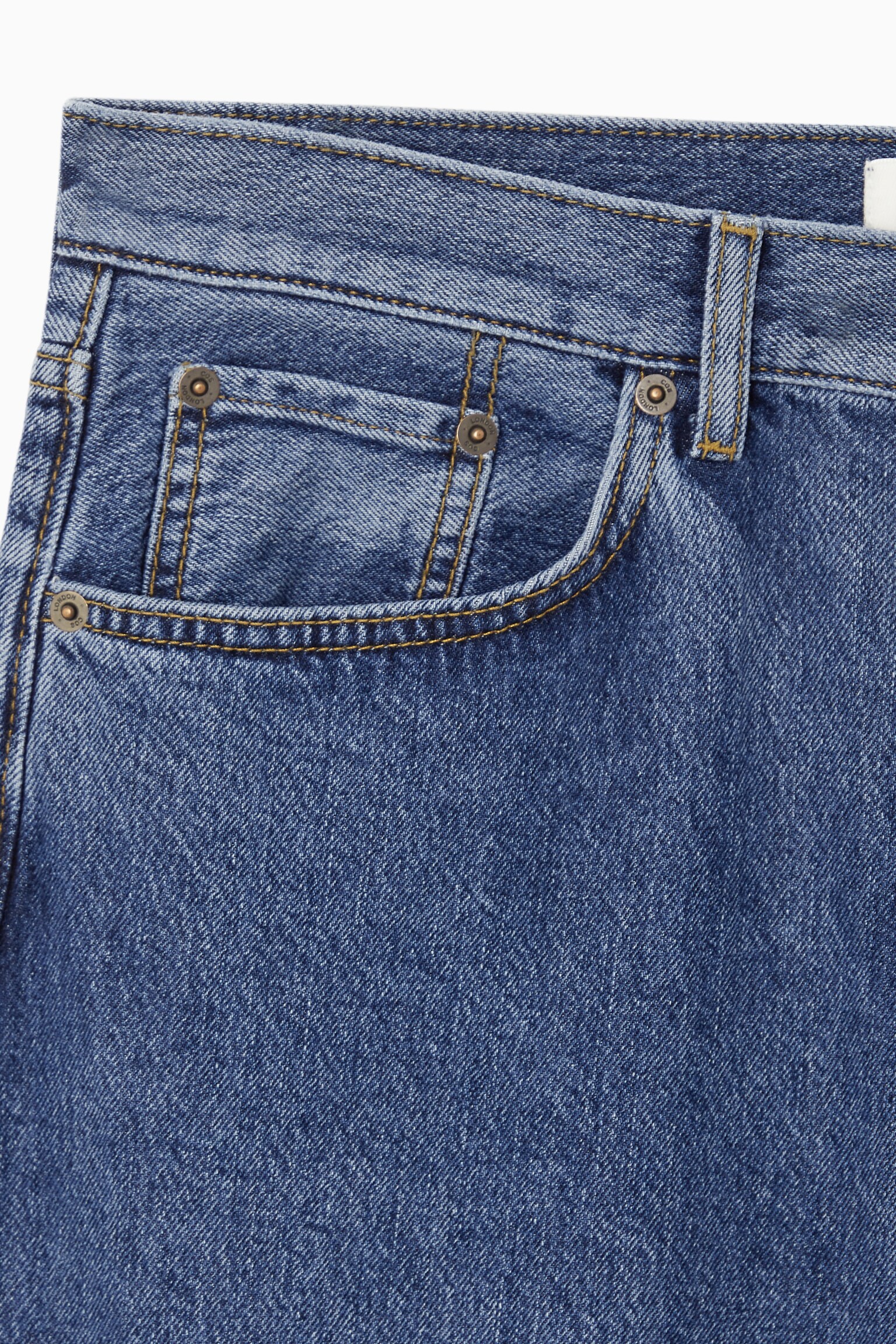 BERMUDA EN DENIM - BLEU - 2