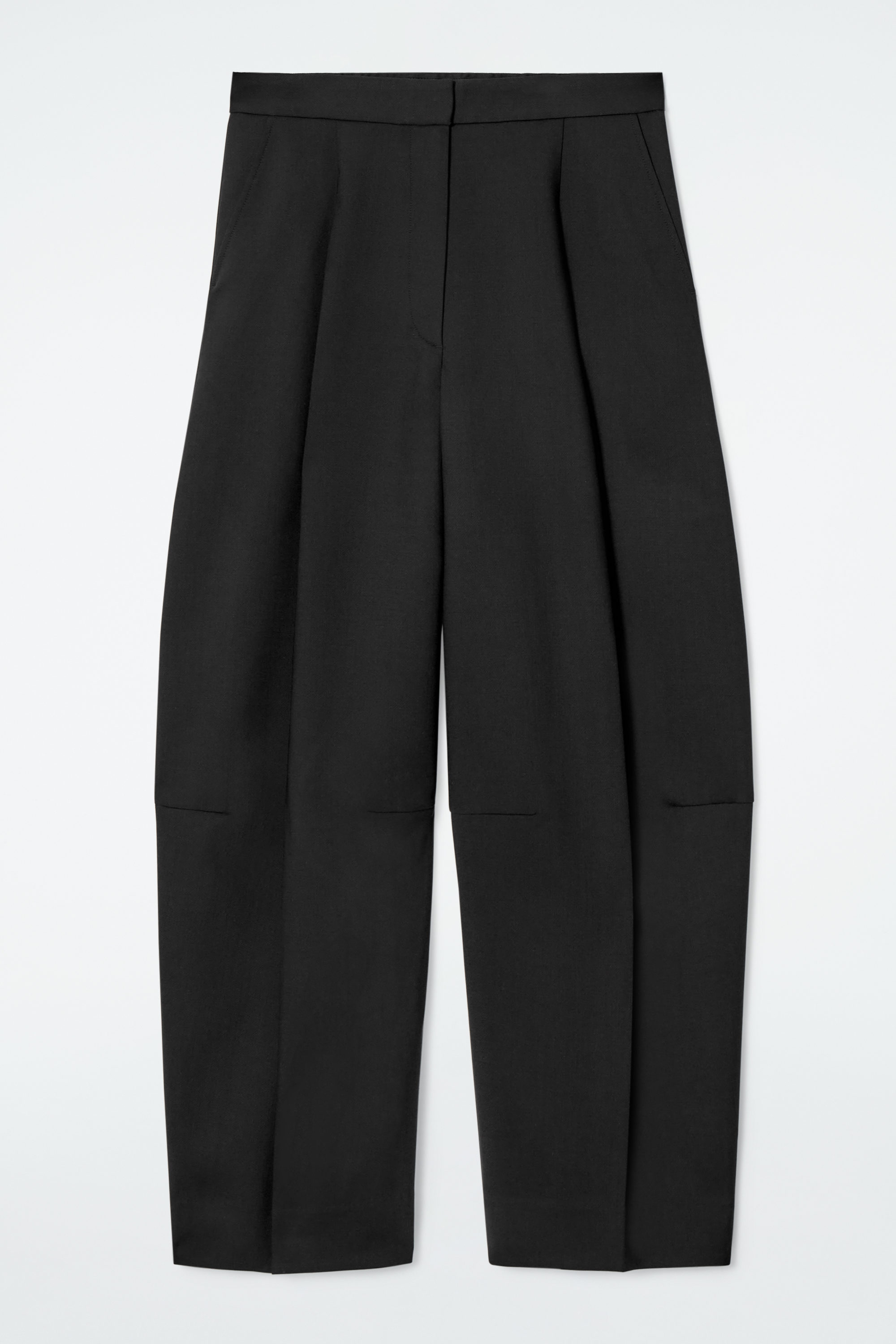 【送料&関税込】  Wool Blend Wide-leg Trousers WOOL-BLEND WIDE-LEG TROUSERS - BLACK | COS