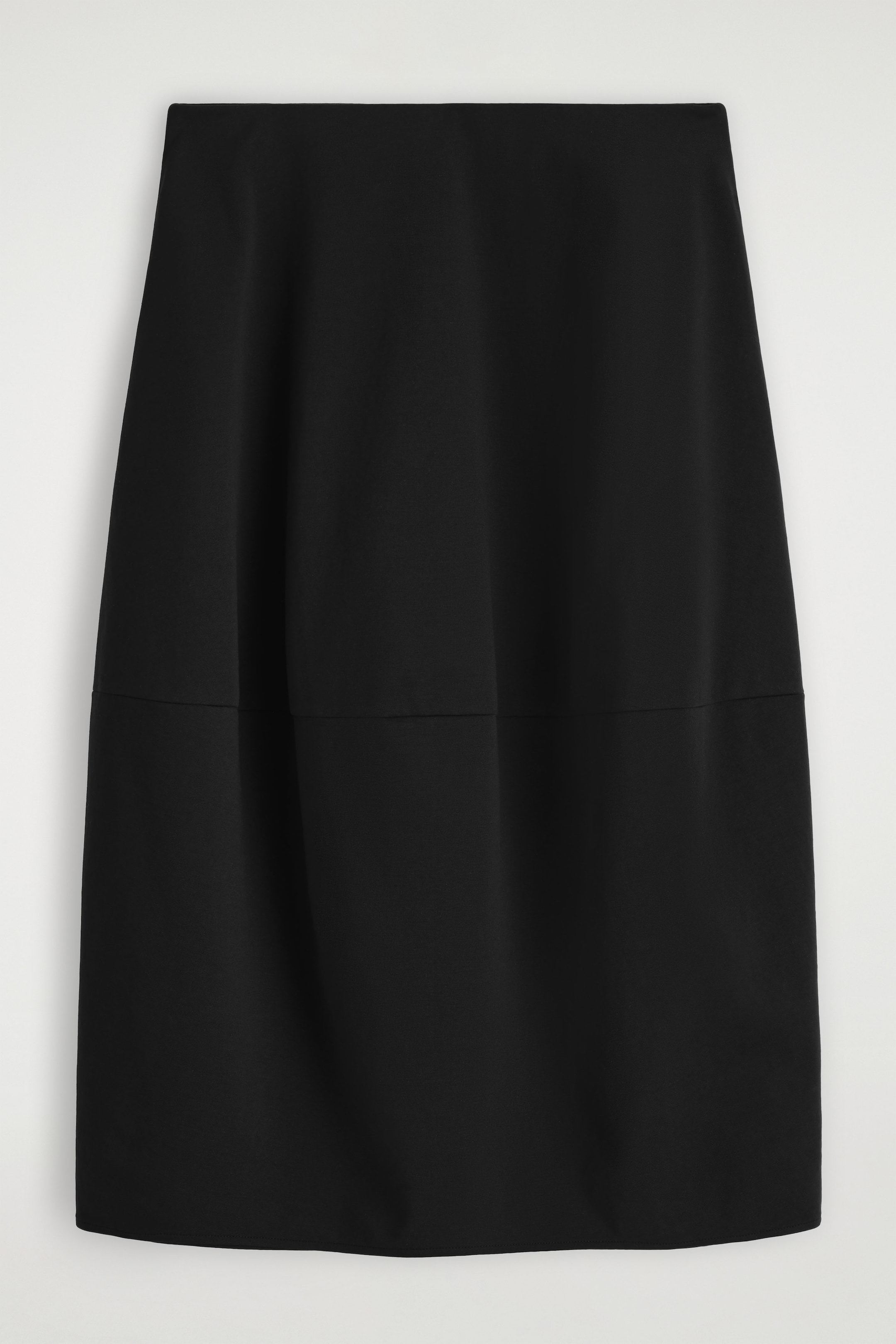 JUPE MIDI SILHOUETTE ARRONDIE EN COTON