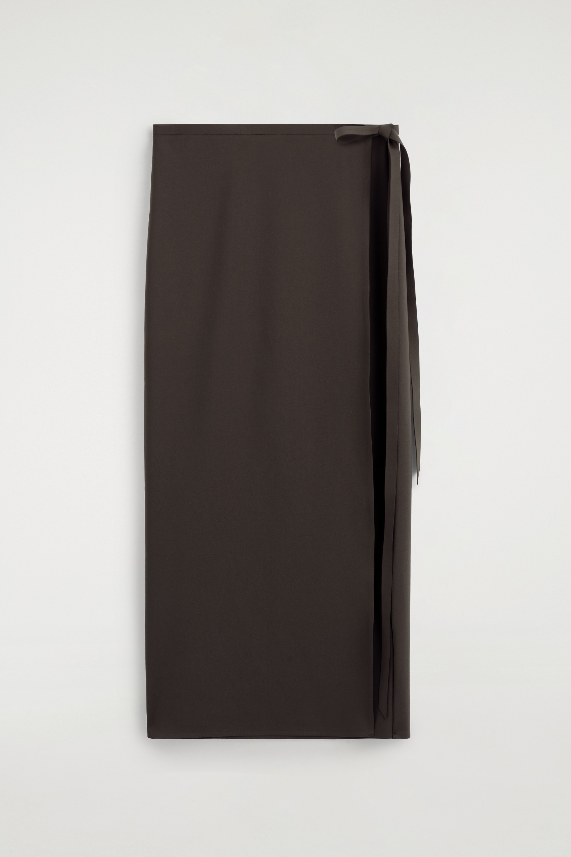 WICKELROCK IM SARONG-STIL - DUNKELBRAUN