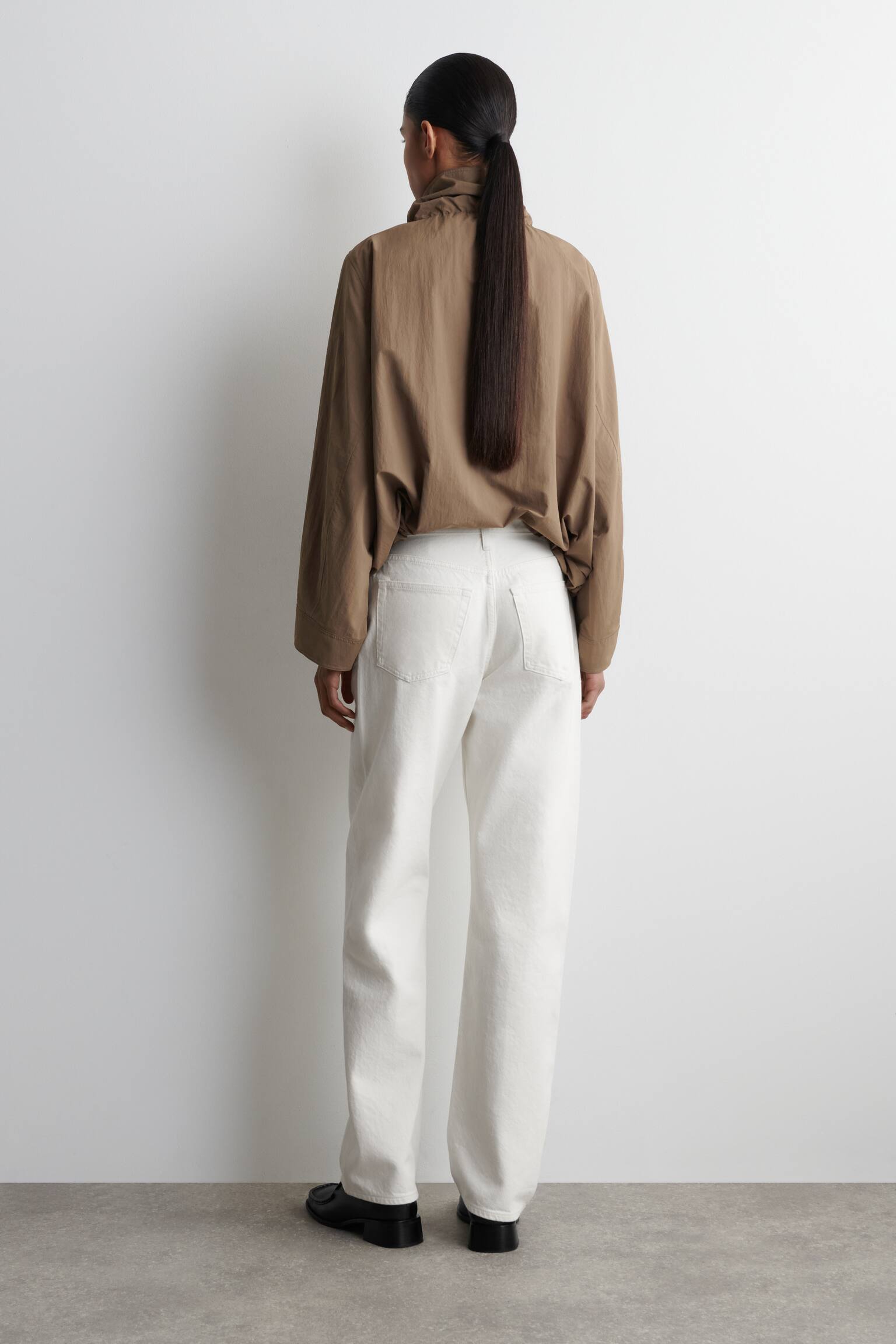 CHORD JEANȘI CU PICIOR DREPT - ALB/ALBASTRU ȘTERS/INDIGO ÎNCHIS/NEGRU - 5