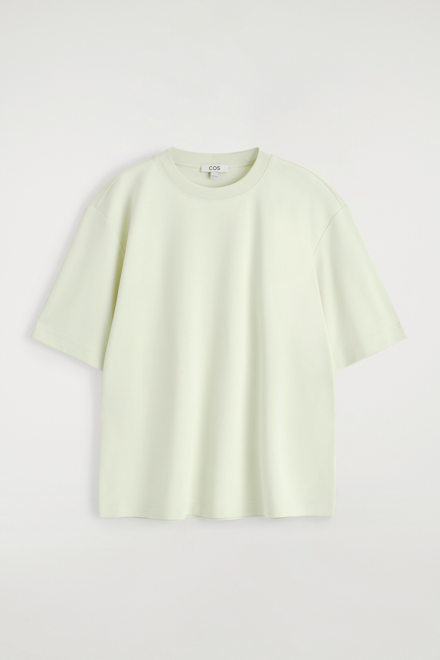 T-SHIRT OVERSIZE IN COTONE - VERDE CHIARO/ROSSO SCURO/BIANCO/NERO - 2