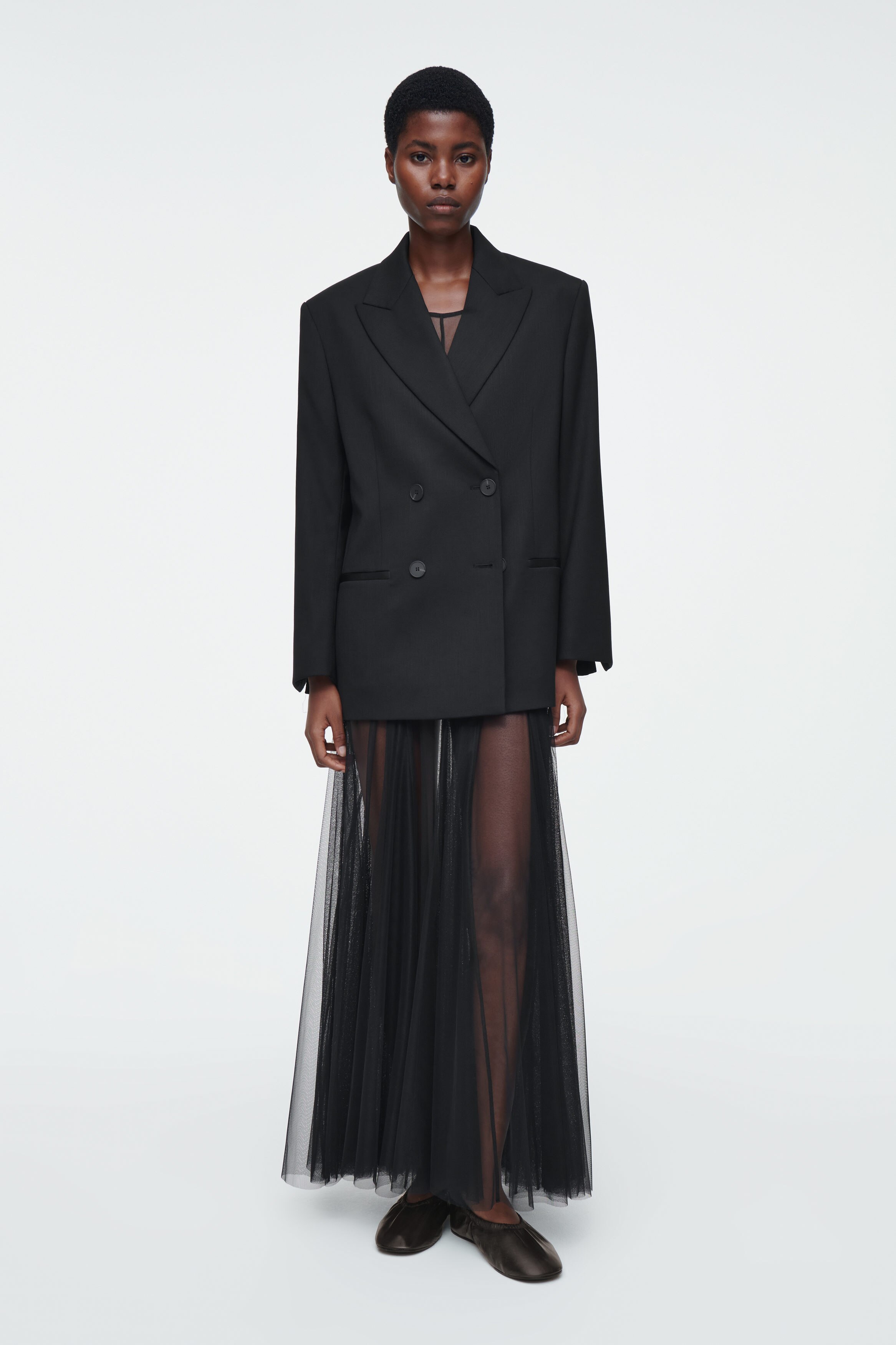 【新品未使用】 volume tulle dress Sf61d0ceded4d41ff94d63a128e43c