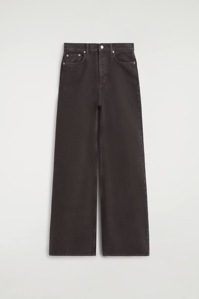 DIAL JEANS MIT WEITEM BEIN - BRAUN/Dunkelblau - 1