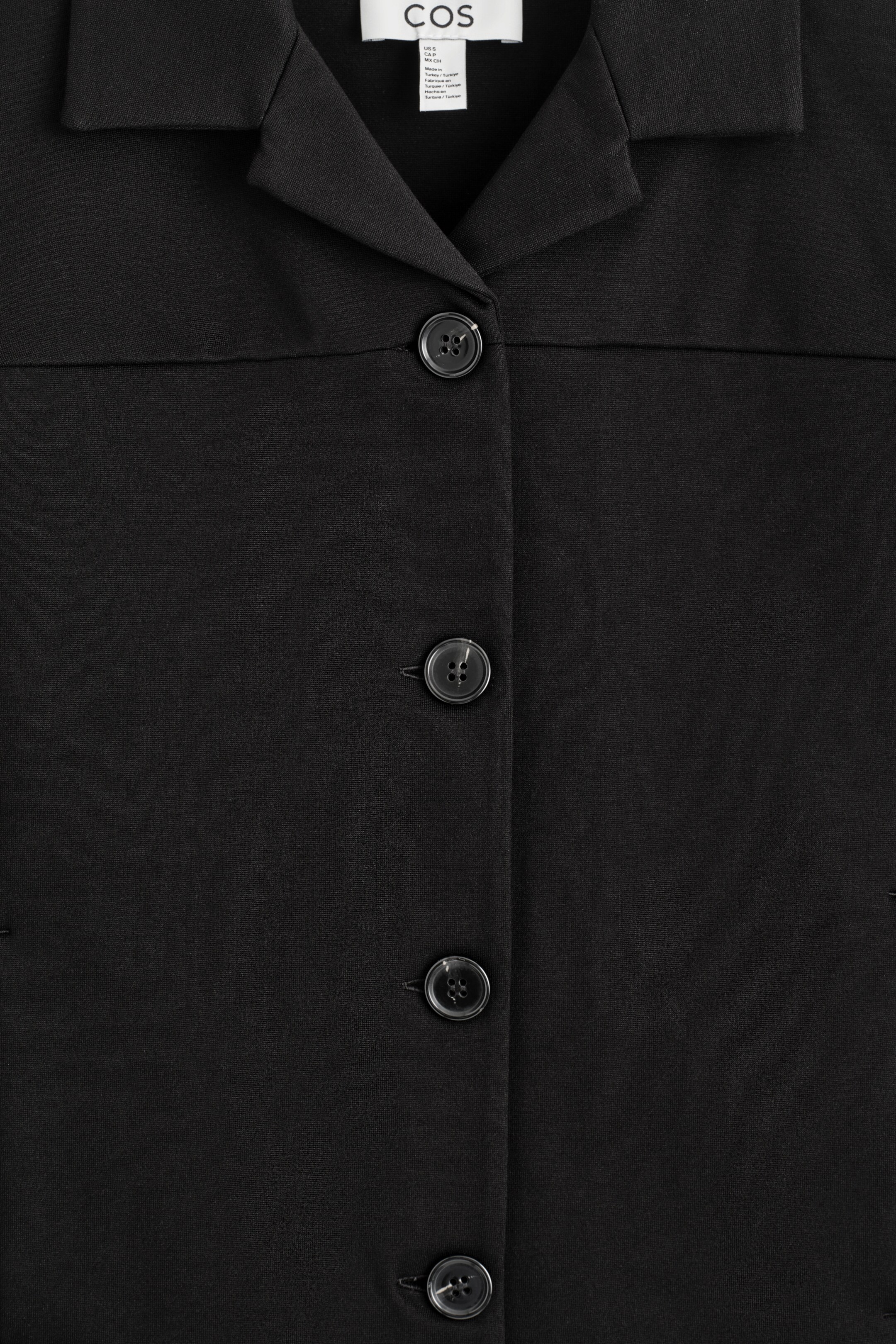 Nagyobb kép megtekintése: BOXY JERSEY JACKET - FEKETE - NŐI | H&M HU 7